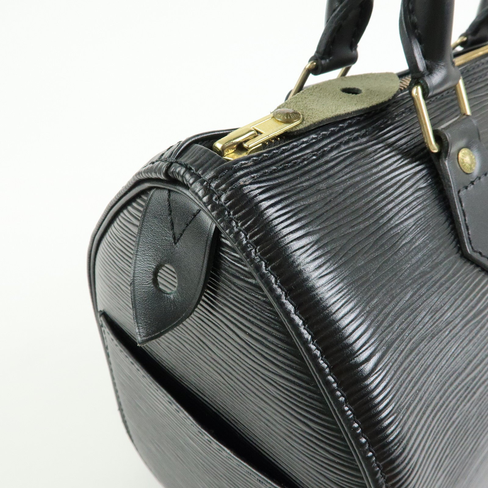 Louis Vuitton Epi Leather Speedy 25 Hand Bag Boston Bag Noir M59032