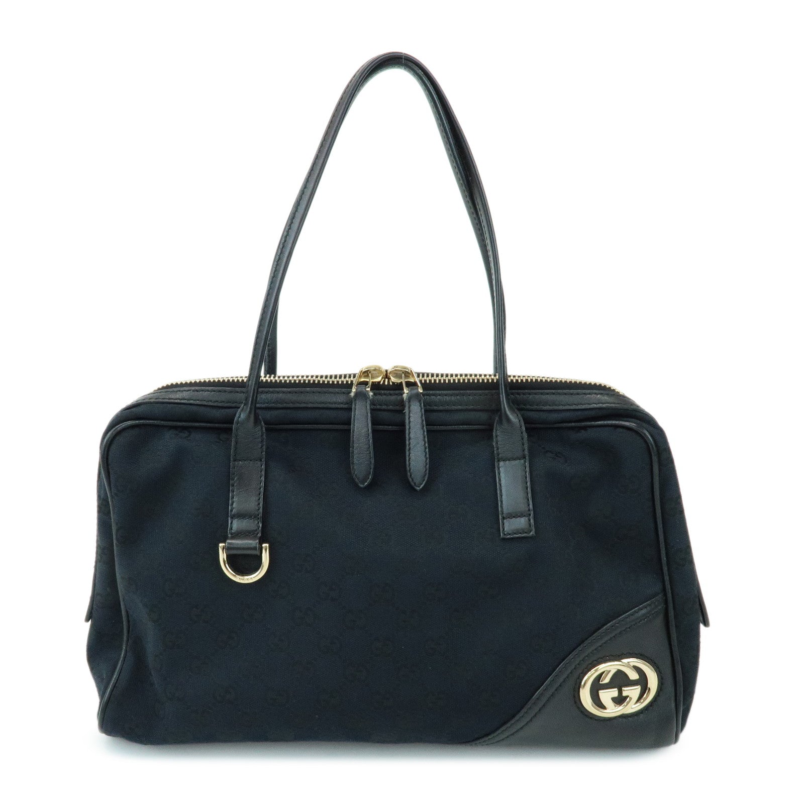 GUCCI New Britt Interlocking G GG Canvas Hand Shoulder Bag 169971