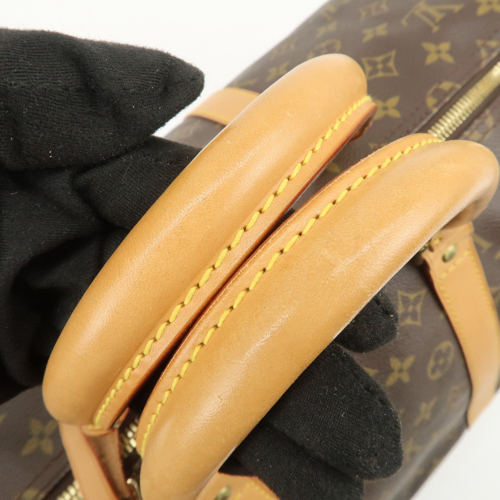Louis Vuitton Monogram Keep All Bandouliere 55 Boston Bag M41414