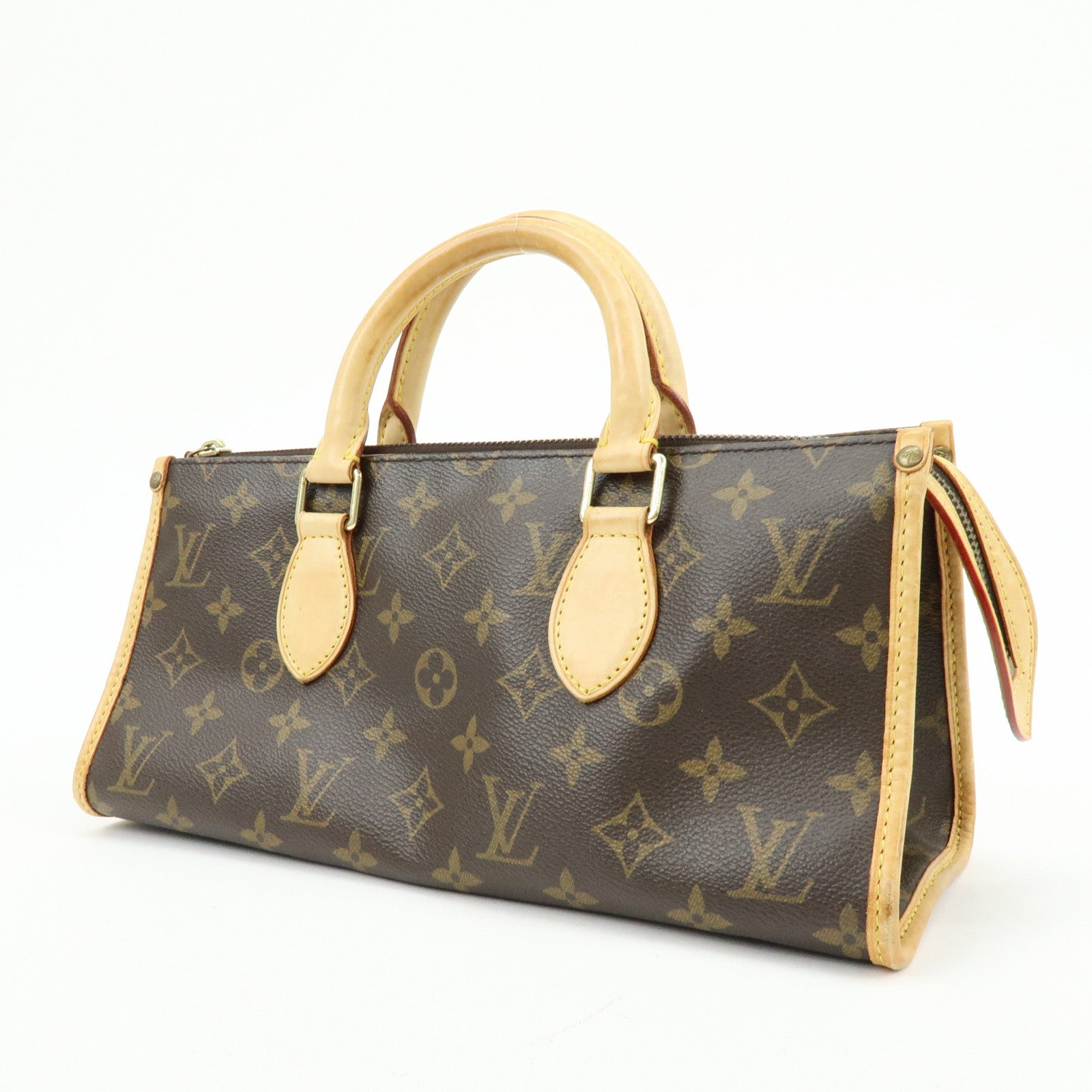 Louis Vuitton Monogram Popincourt Hand Bag Brown M40009