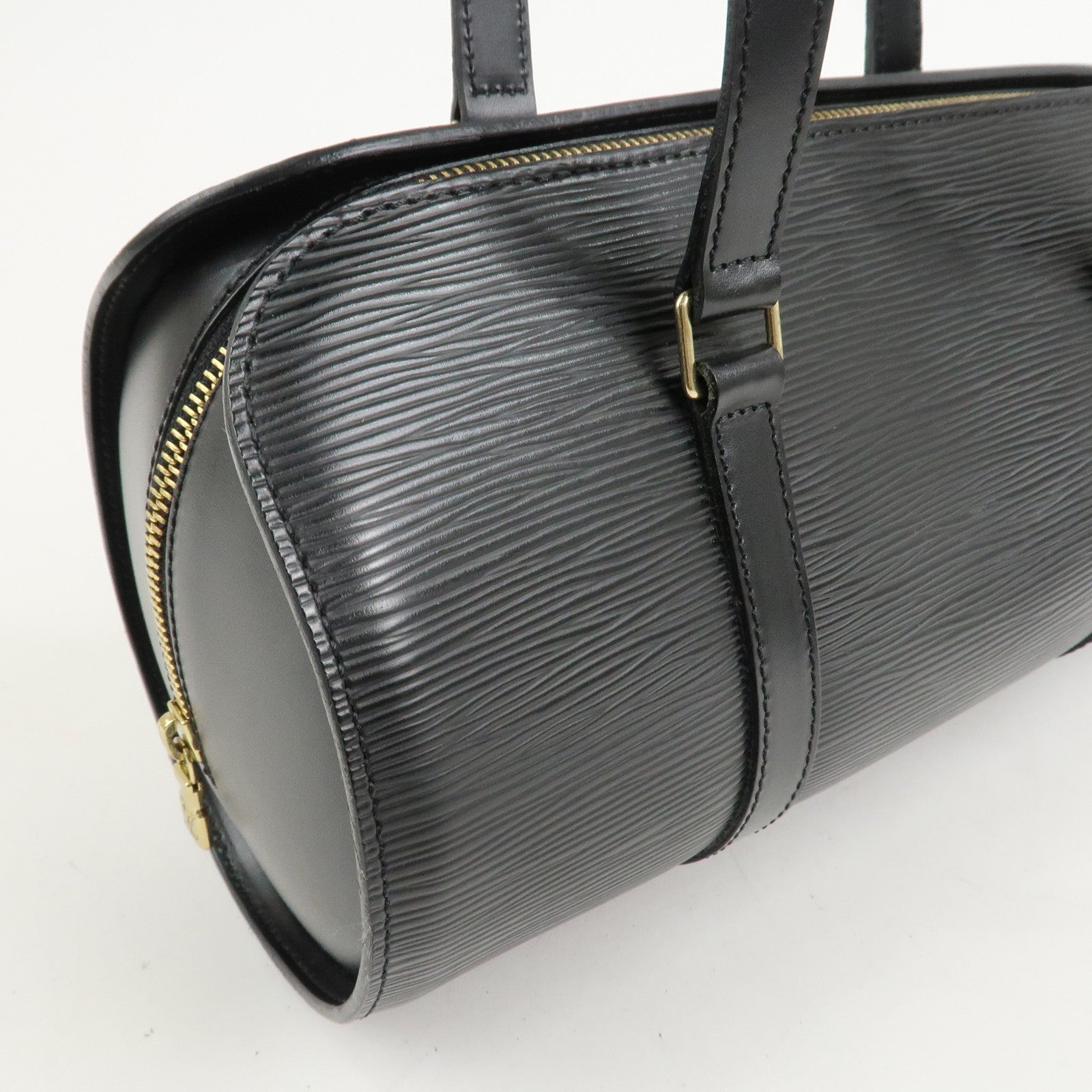Louis Vuitton Epi Soufflot Hand Bag Shoulder Bag Noir M52862