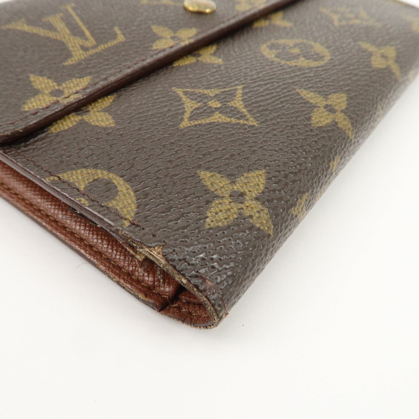 Louis Vuitton Monogram Set of 3 Wallets Brown M61725 M61215 M61200