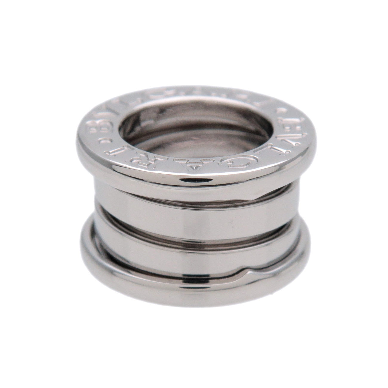 BVLGARI B-zero1 Necklace Charm Pendant Top K18 750WG White Gold