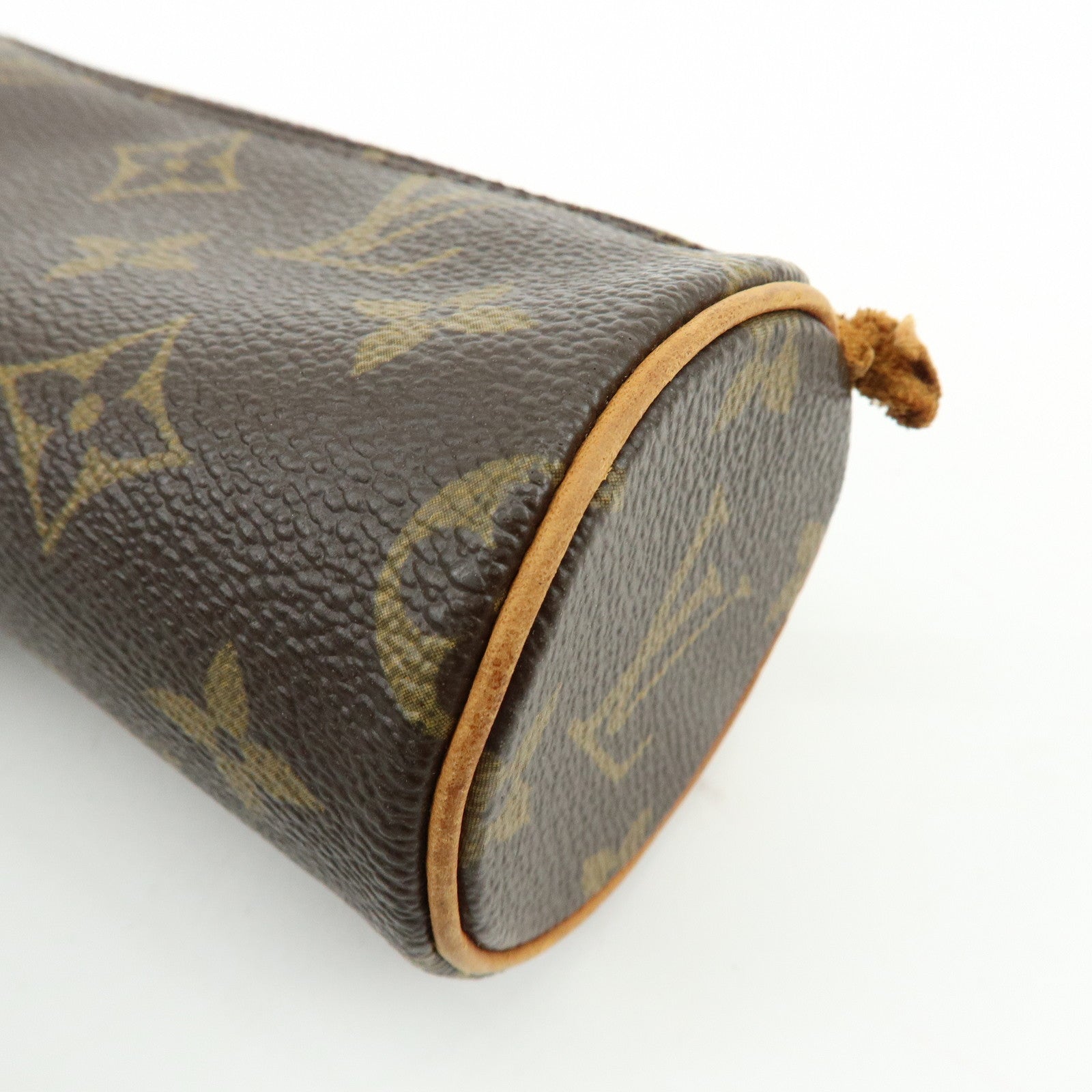Louis Vuitton Monogram Set of 2 Mini Pouch for Papillon Bag Brown