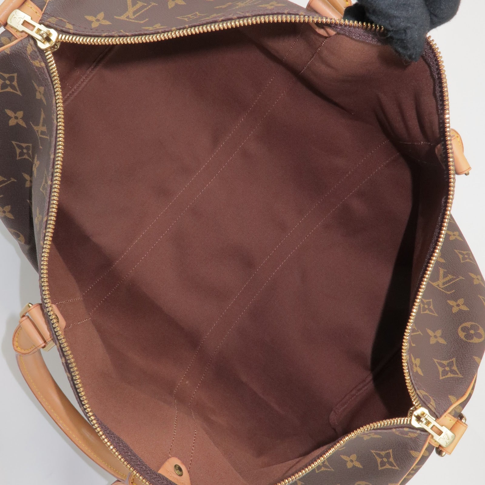 Louis Vuitton Monogram Keep All Bandouliere 50 Boston Bag M41416