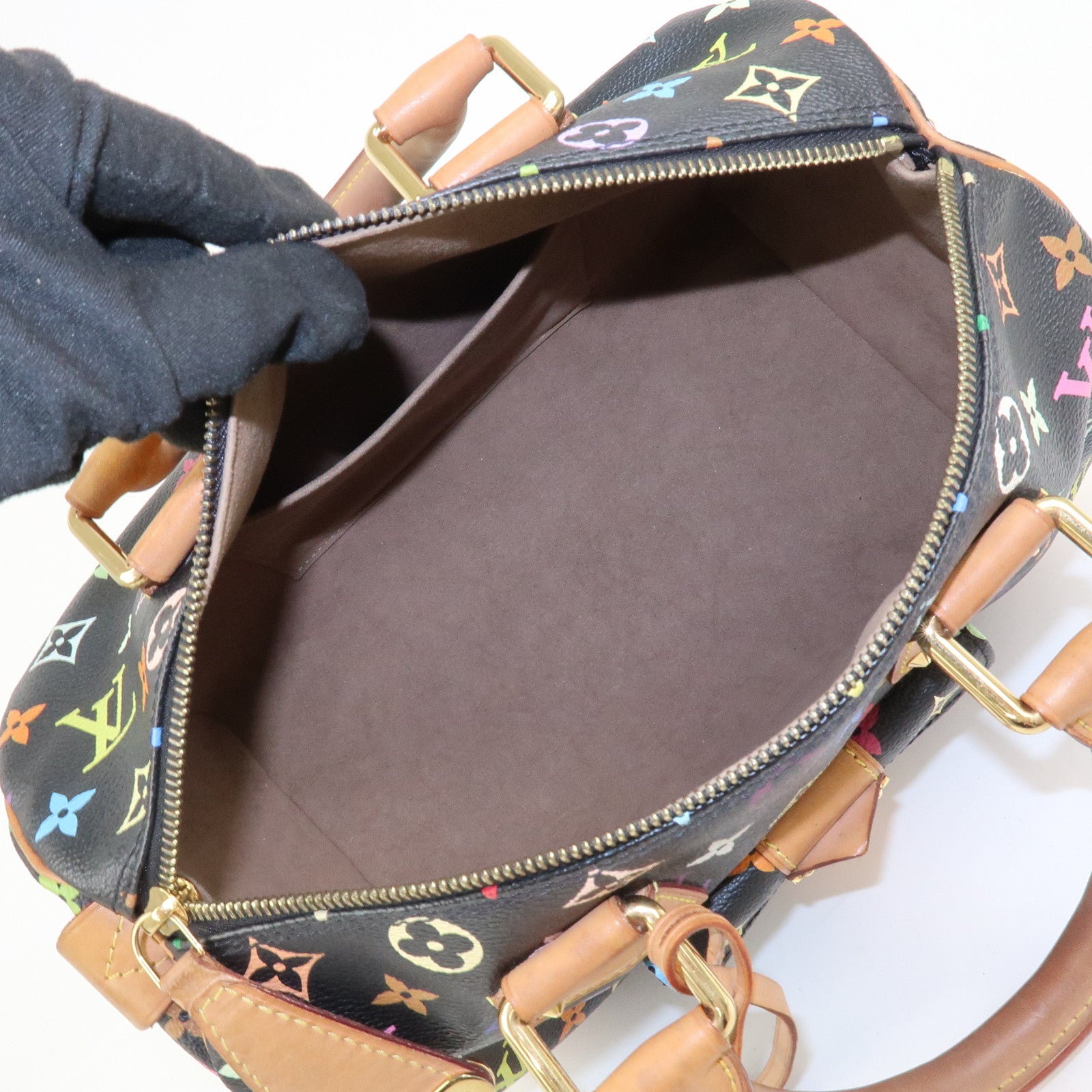 Louis Vuitton Monogram Multicolor Speedy 30 Hand Bag M92642