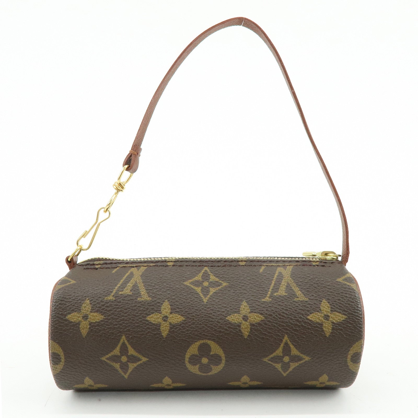 Louis Vuitton Monogram Mini Pouch for Papillon Bag Brown