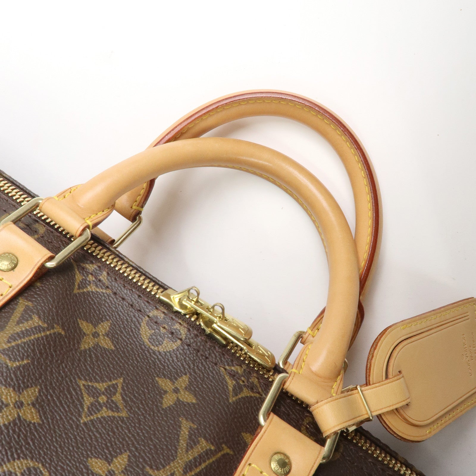 Louis Vuitton Monogram Keep All 50 Bandouliere Boston Bag M41416