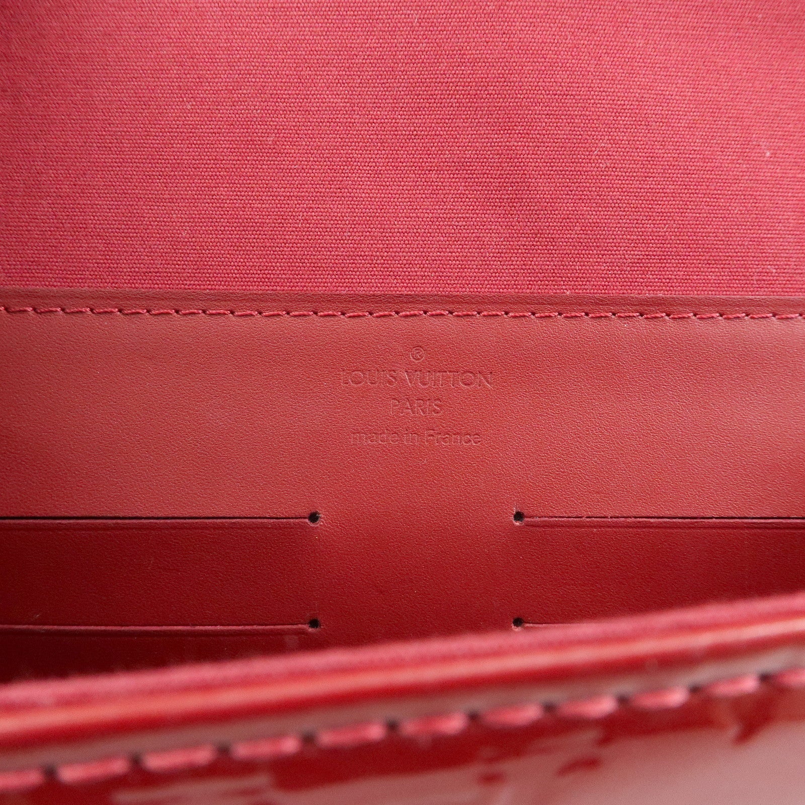 Louis Vuitton Monogram Vernis Leather Clutch Ana 3Way Bag M90095