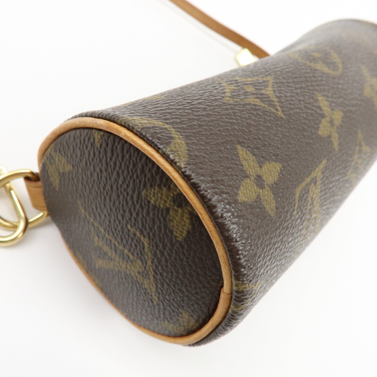 Louis Vuitton Monogram Mini Pouch for Papillon Bag Brown