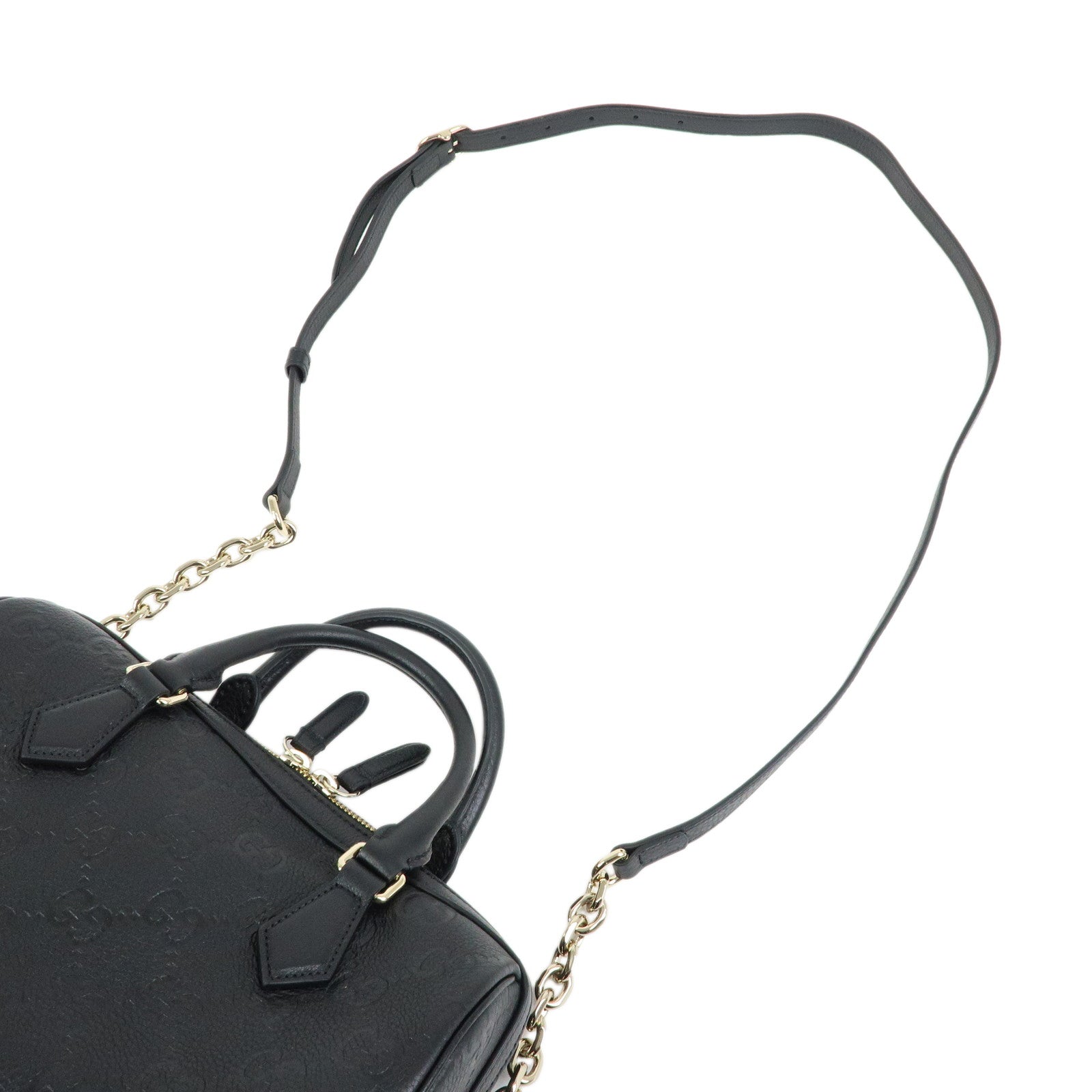 GUCCI Guccissima Leather 2Way Bag Hand Bag Shoulder Bag 815255