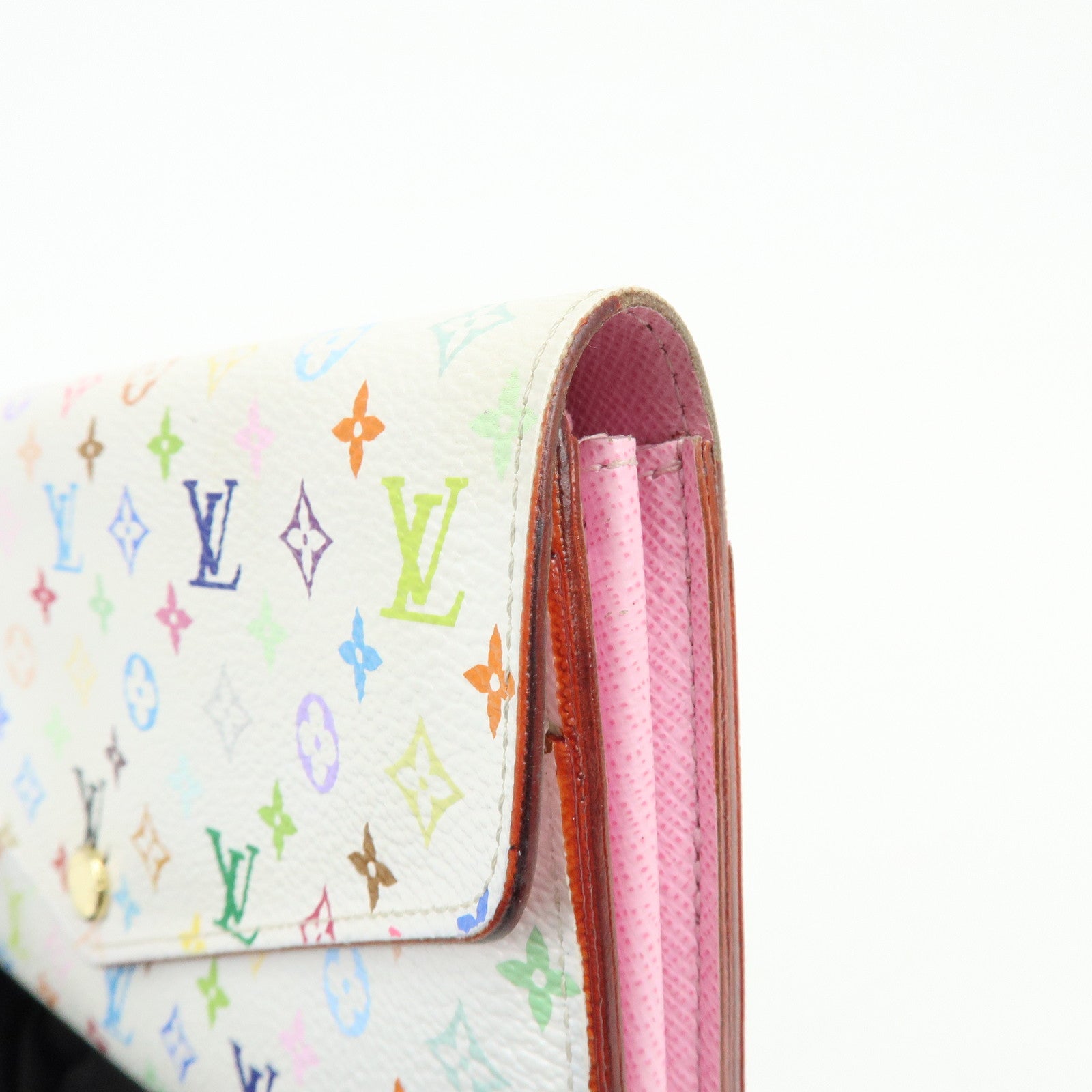 Louis Vuitton Monogram Multicolor Portefeuille Sarah Wallet M60667
