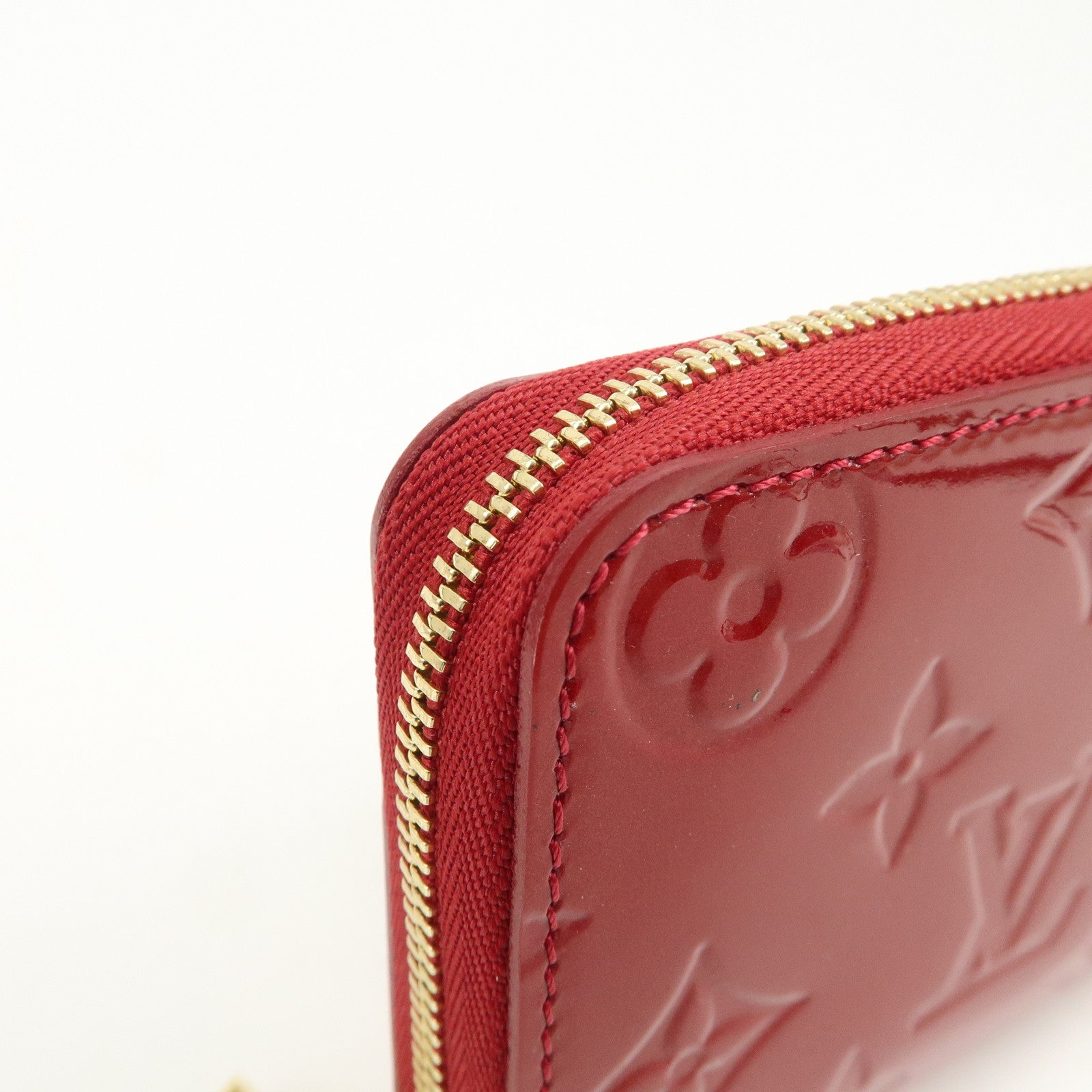 Louis Vuitton Monogram Vernis Zippy Coin Purse Pomme d'Amour M93608