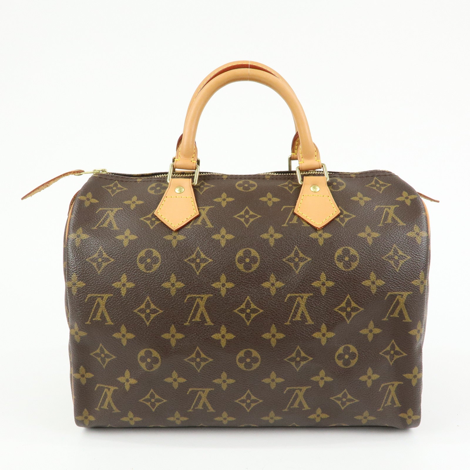Louis Vuitton Monogram Speedy 30 Boston Bag Hand Bag Brown M41526