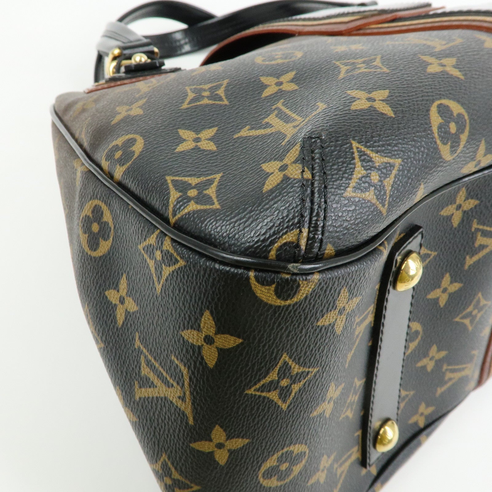 Louis Vuitton Monogram Mirage Griet Canvas Hand Bag Noir M95579