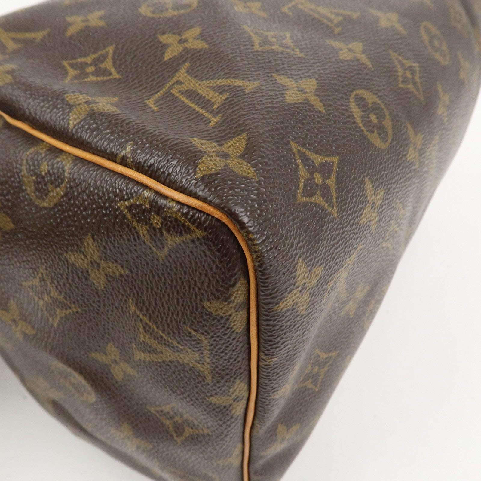 Louis Vuitton Monogram Speedy 30 Boston Bag Hand Bag Brown M41526