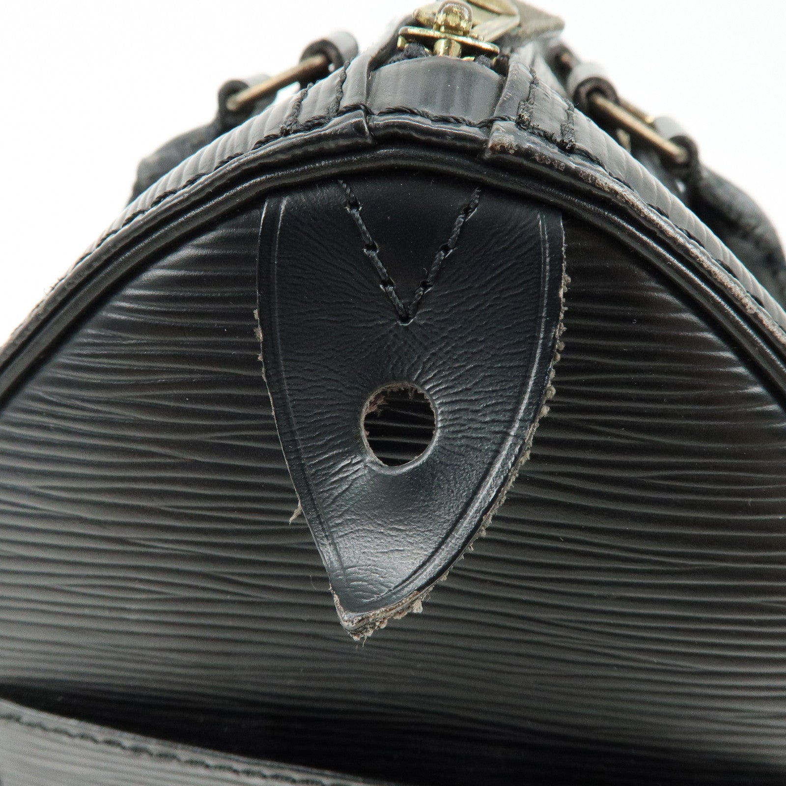 Louis Vuitton Epi Speedy 25 Boston Bag Hand Bag Noir Black M43012