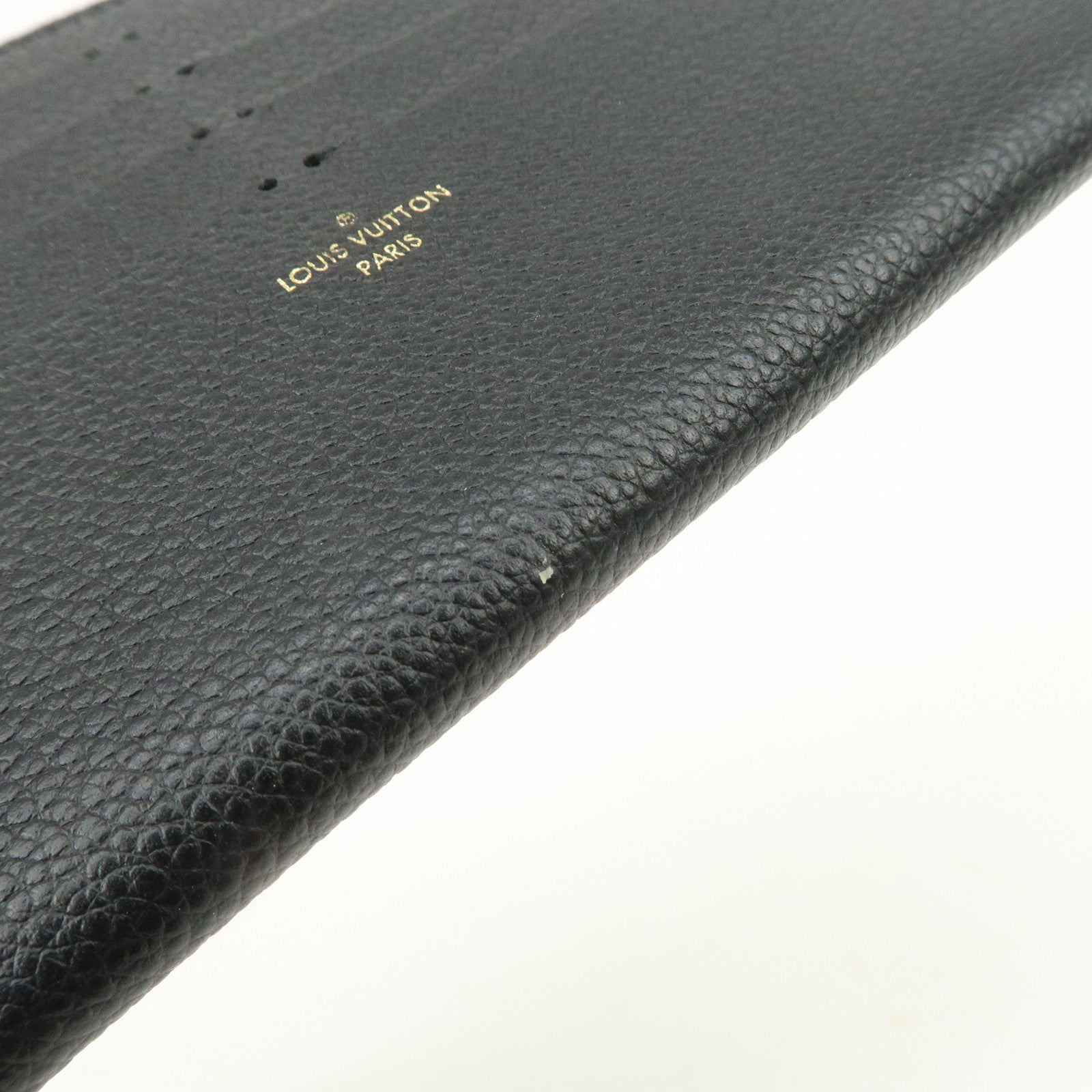 Louis Vuitton Monogram Empreinte Pochette Félicie Black M82479 Used