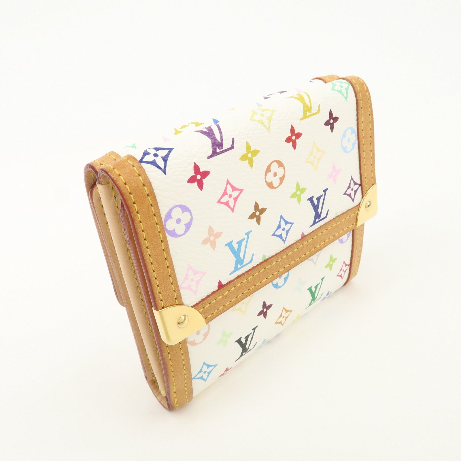 Louis Vuitton Multicolor Porte Monnaie Billets Carte Credit M92983