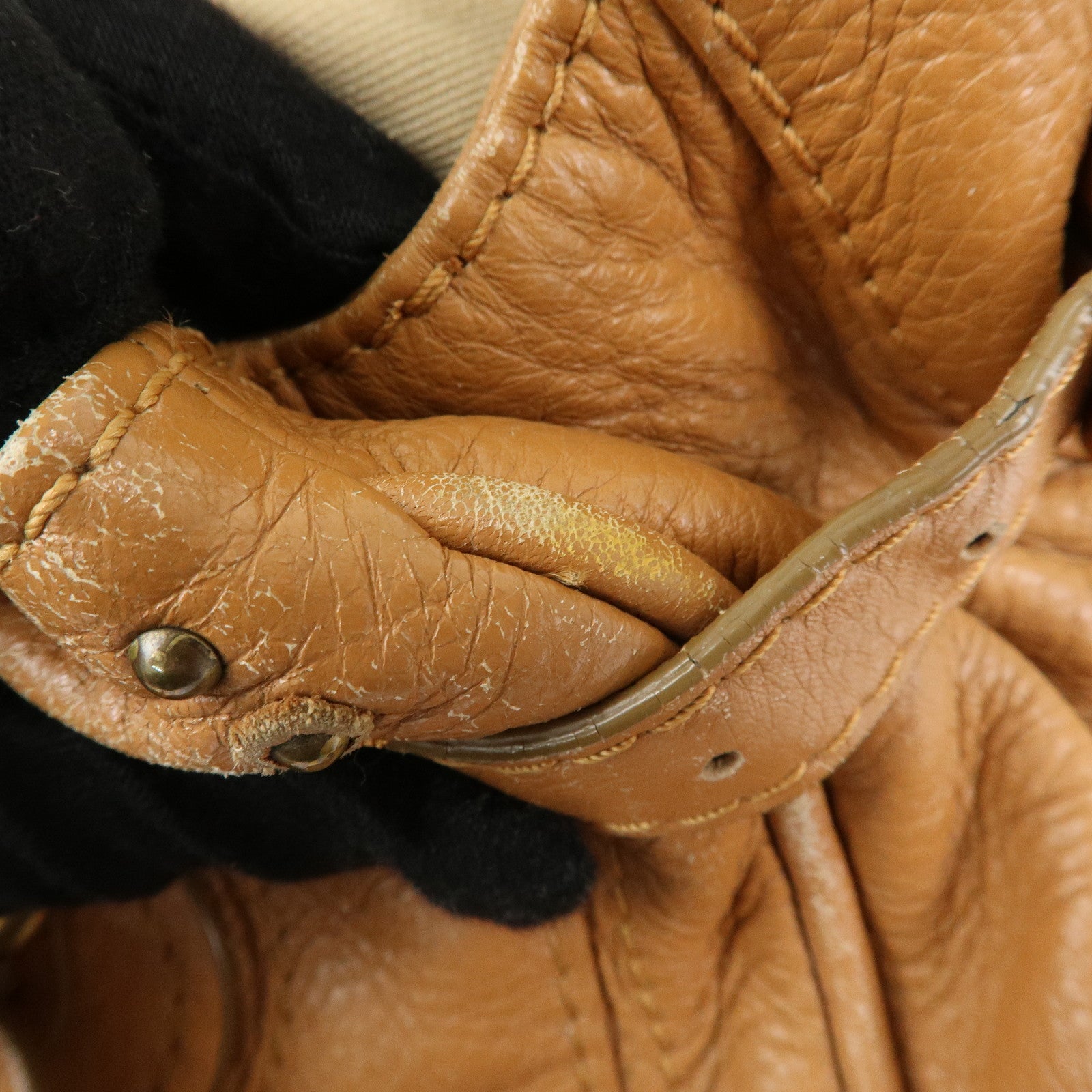 Chloe Paddington Medium Leather Hand Bag Shoulder Bag Brown