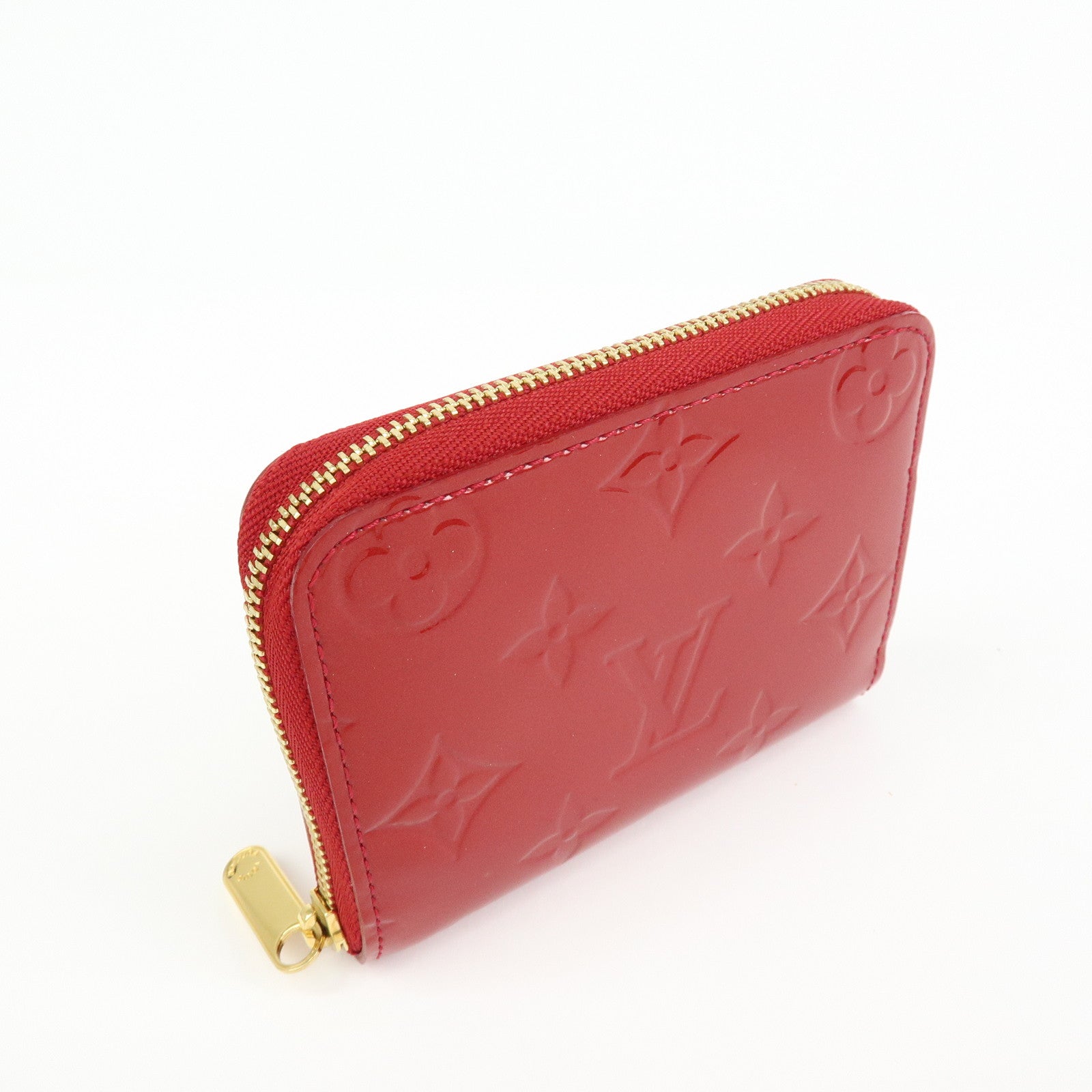 Louis Vuitton Monogram Vernis Zippy Coin Purse Pomme d'Amour M93608