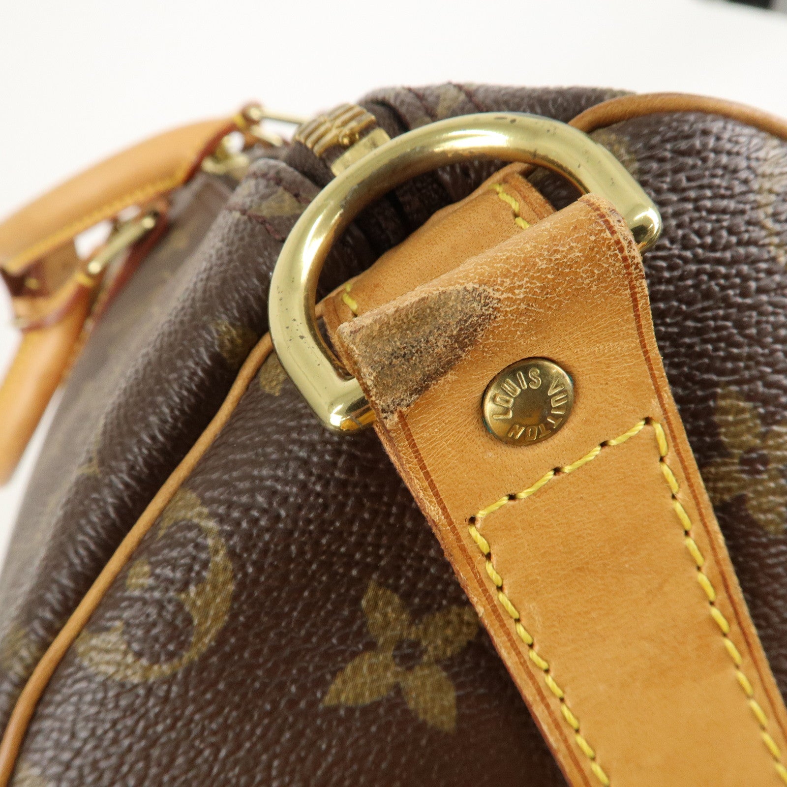 Louis Vuitton Monogram Keep All 50 Bandouliere Boston Bag M41416