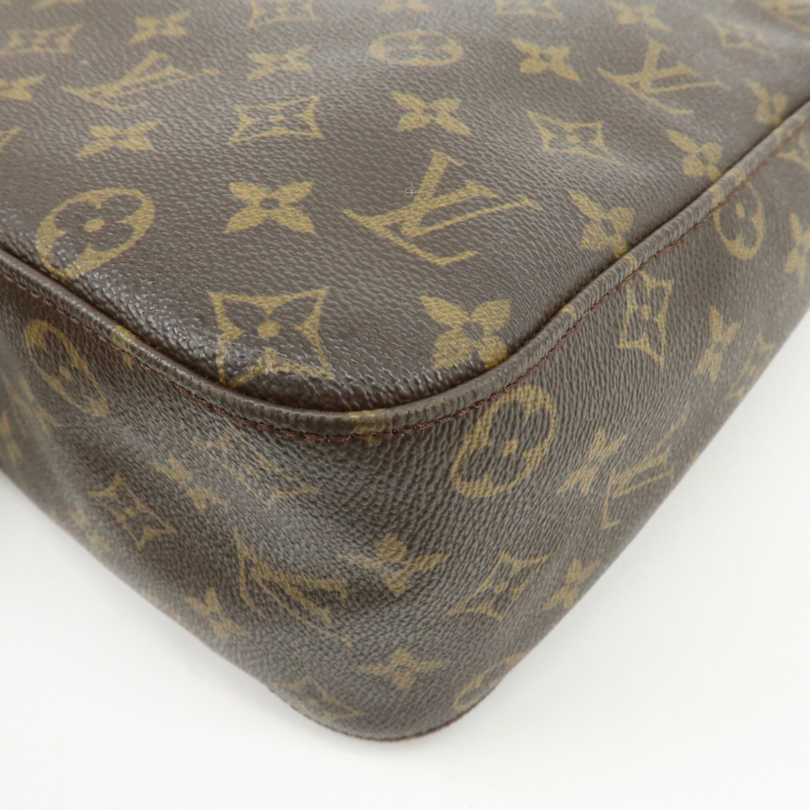 Louis Vuitton Monogram Looping GM Shoulder Bag Brown M51145