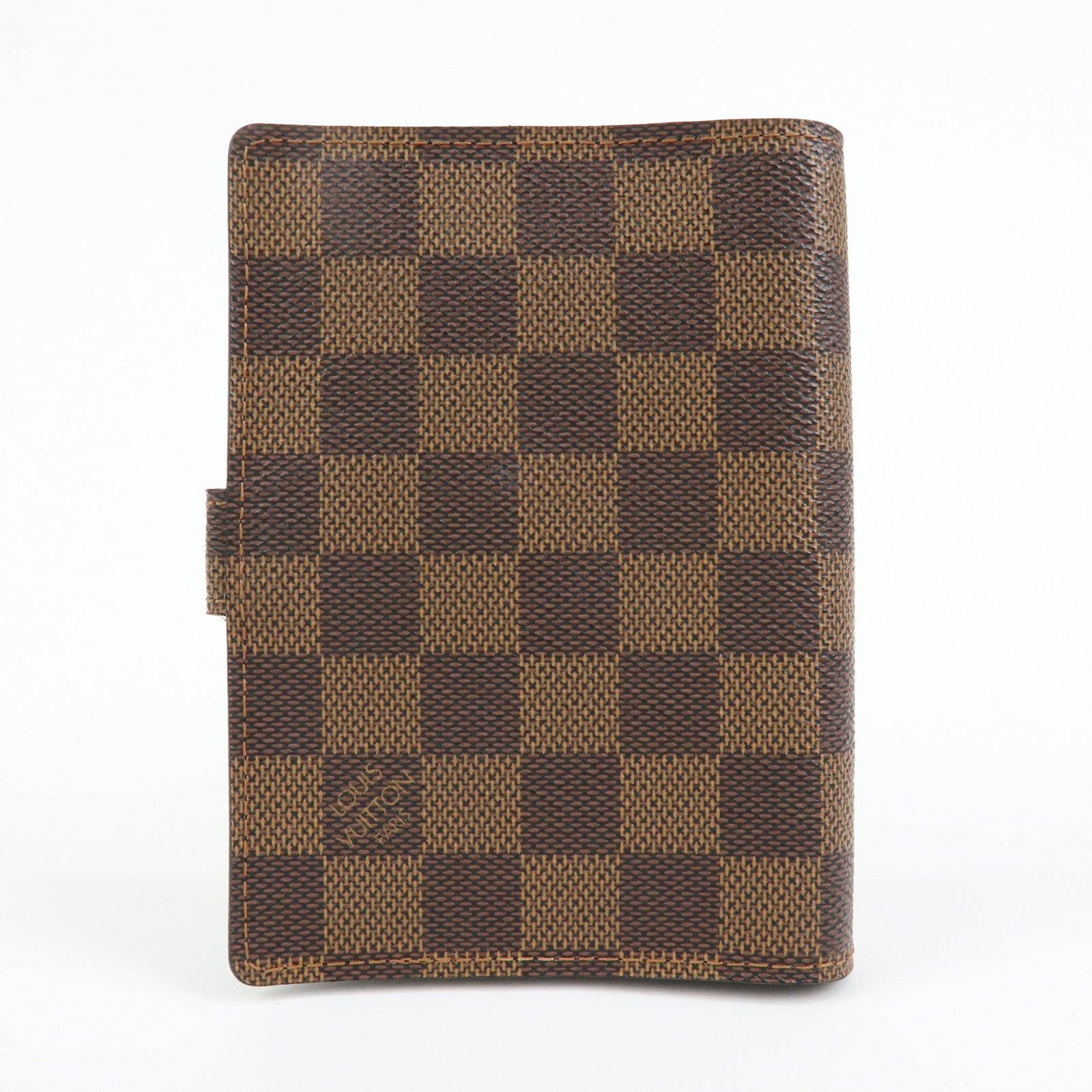 Louis Vuitton Damier Agenda PM Planner Cover Brown R20700