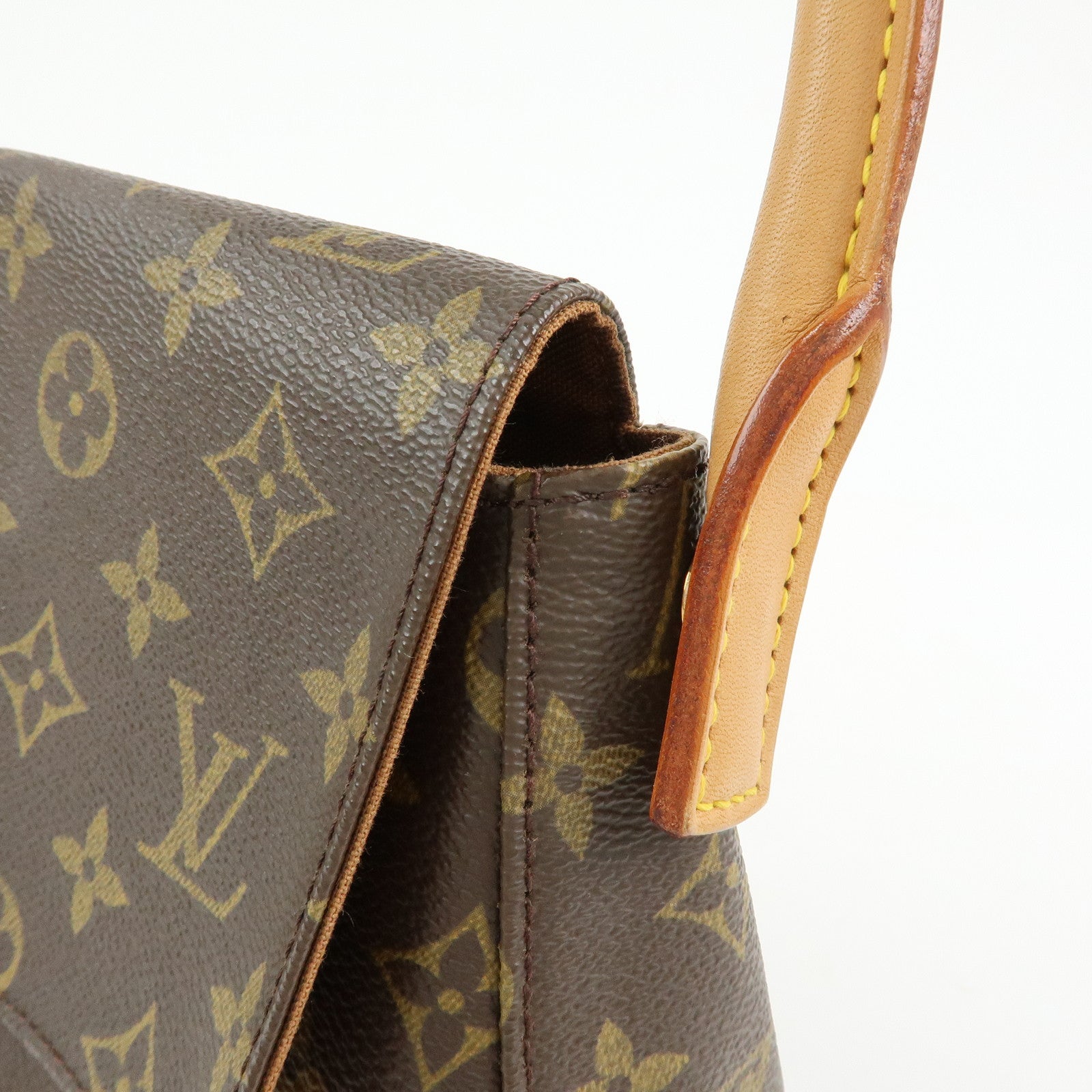 Louis Vuitton Monogram Mini Looping Shoulder Bag Brown M51147