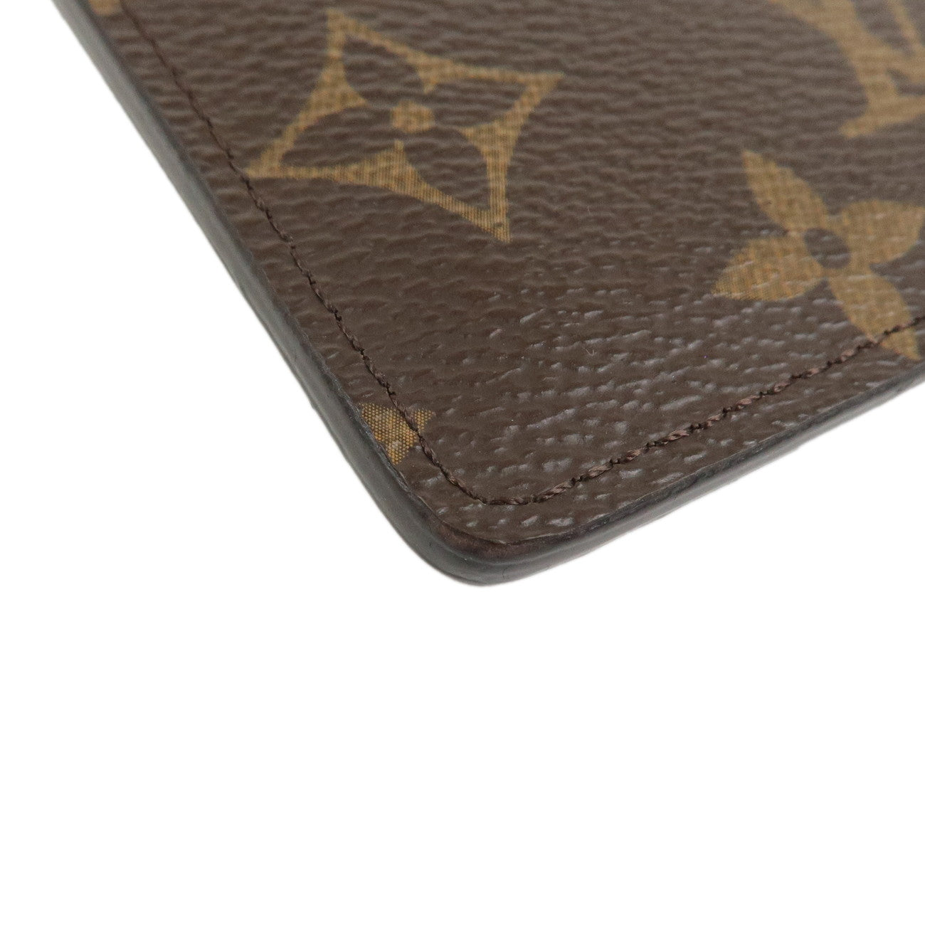 Louis Vuitton Monogram Reverse Porte Cartes Simple Card Case M69161