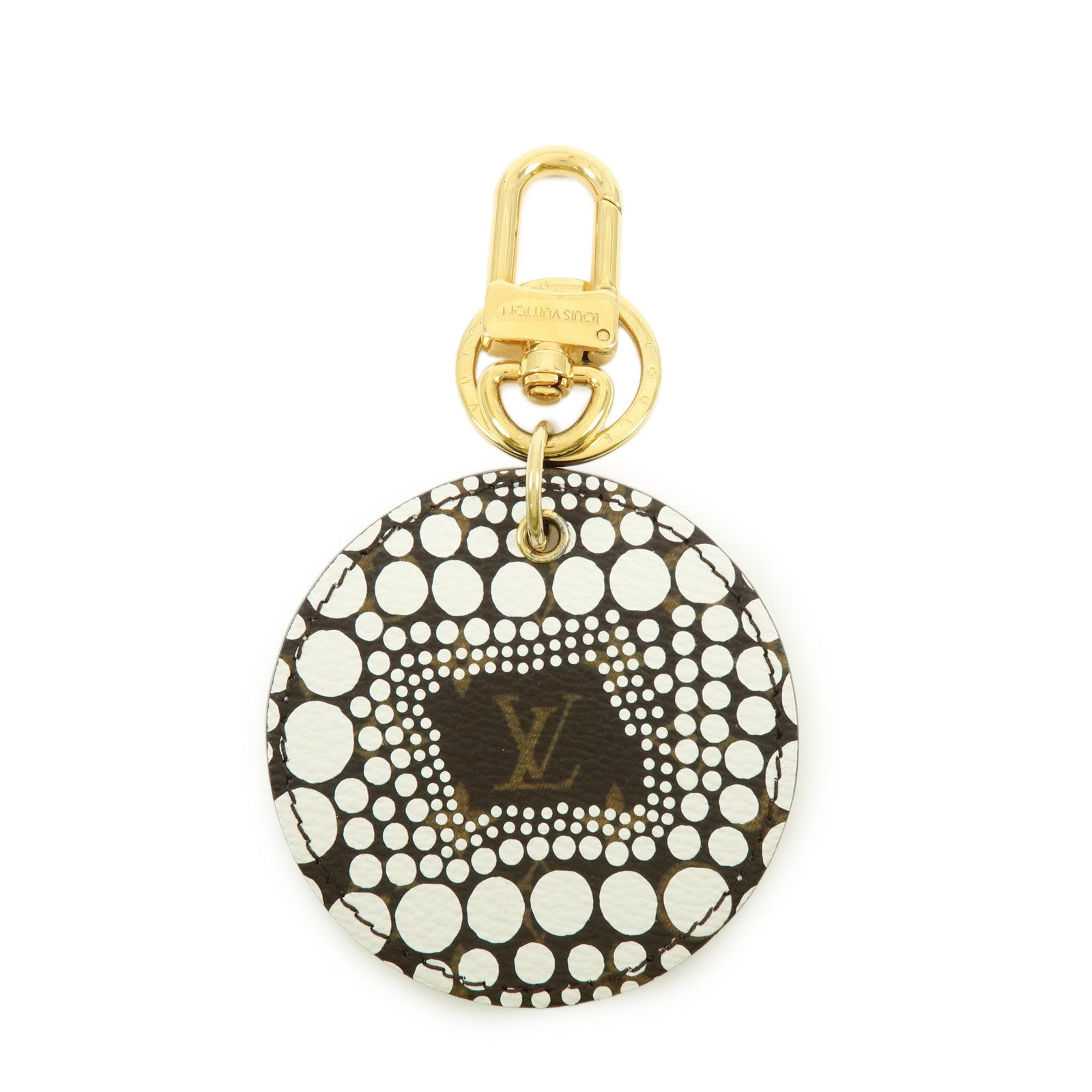 Louis Vuitton Monogram Porte Cles Pumpkin Dots Key Charm M66739