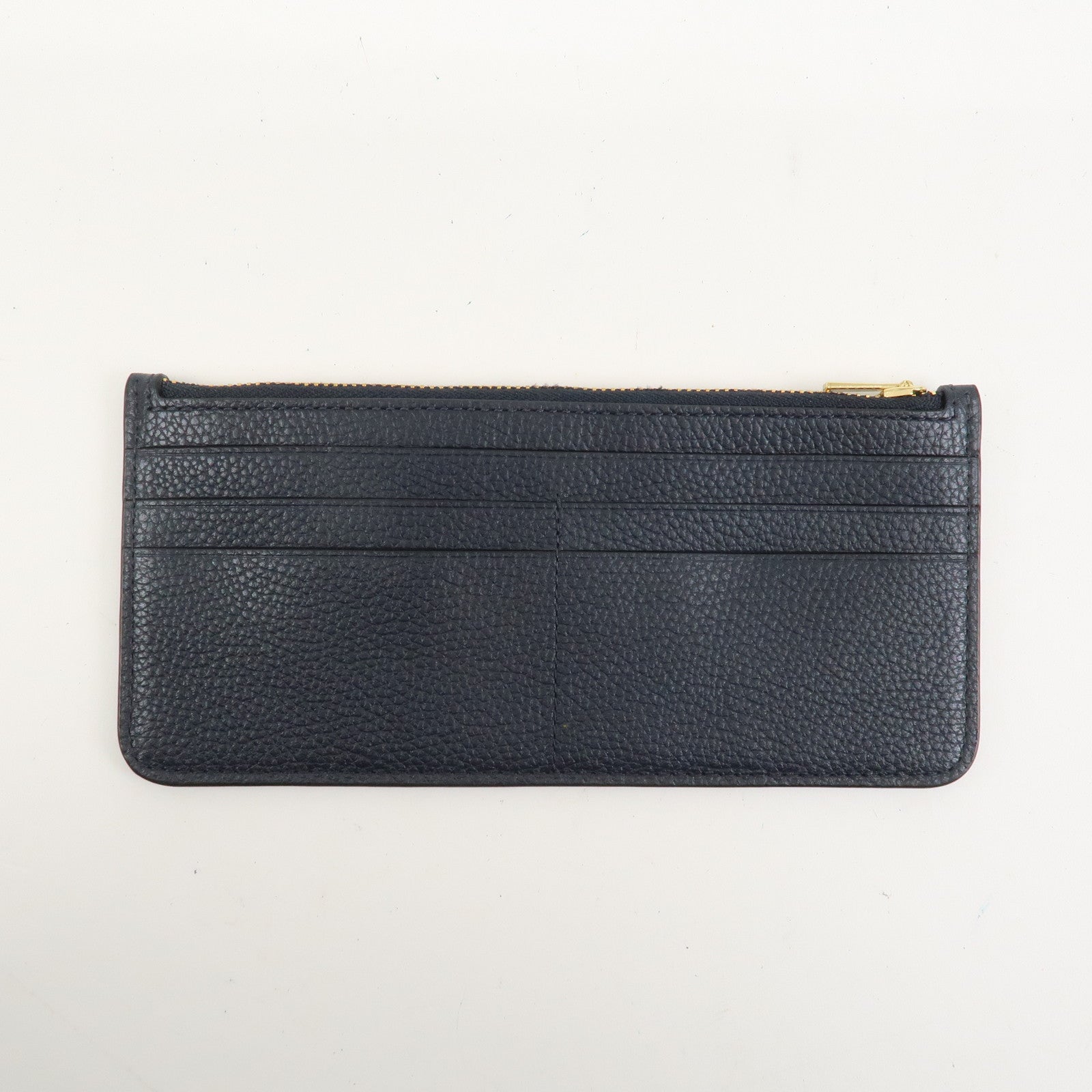 COACH Logo Leather Shoulder Bag Crossbody Bag Navy