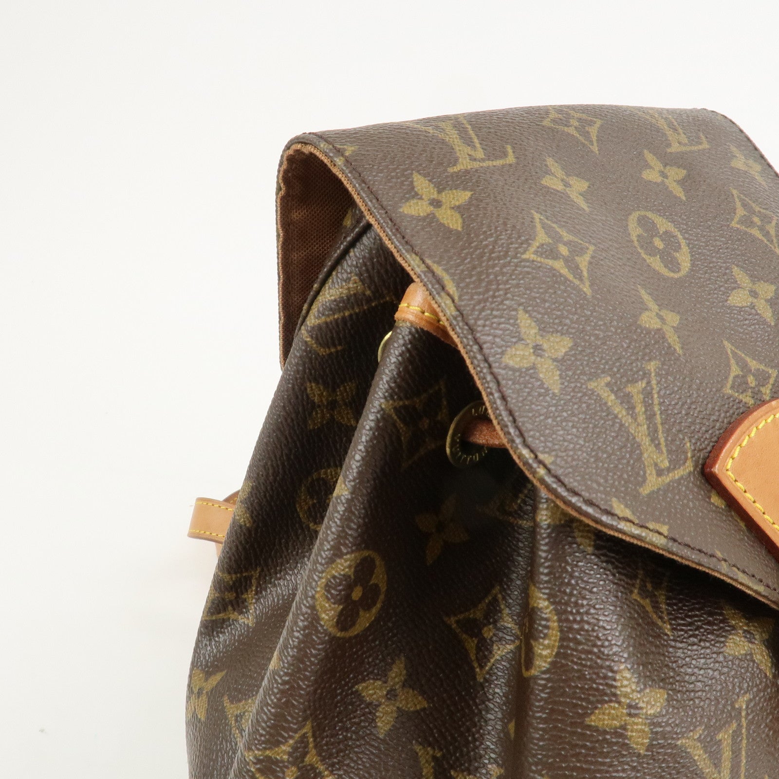 Louis Vuitton Monogram Montsouris MM Backpack Brown M51136