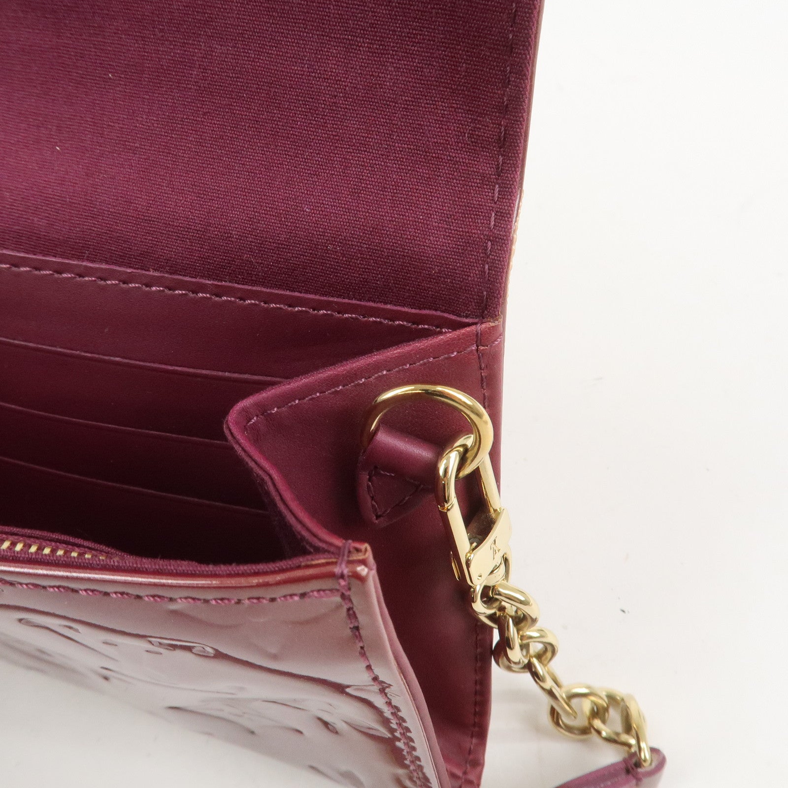 Louis Vuitton Monogram Vernis Sunset Boulevard Hand Bag M93571