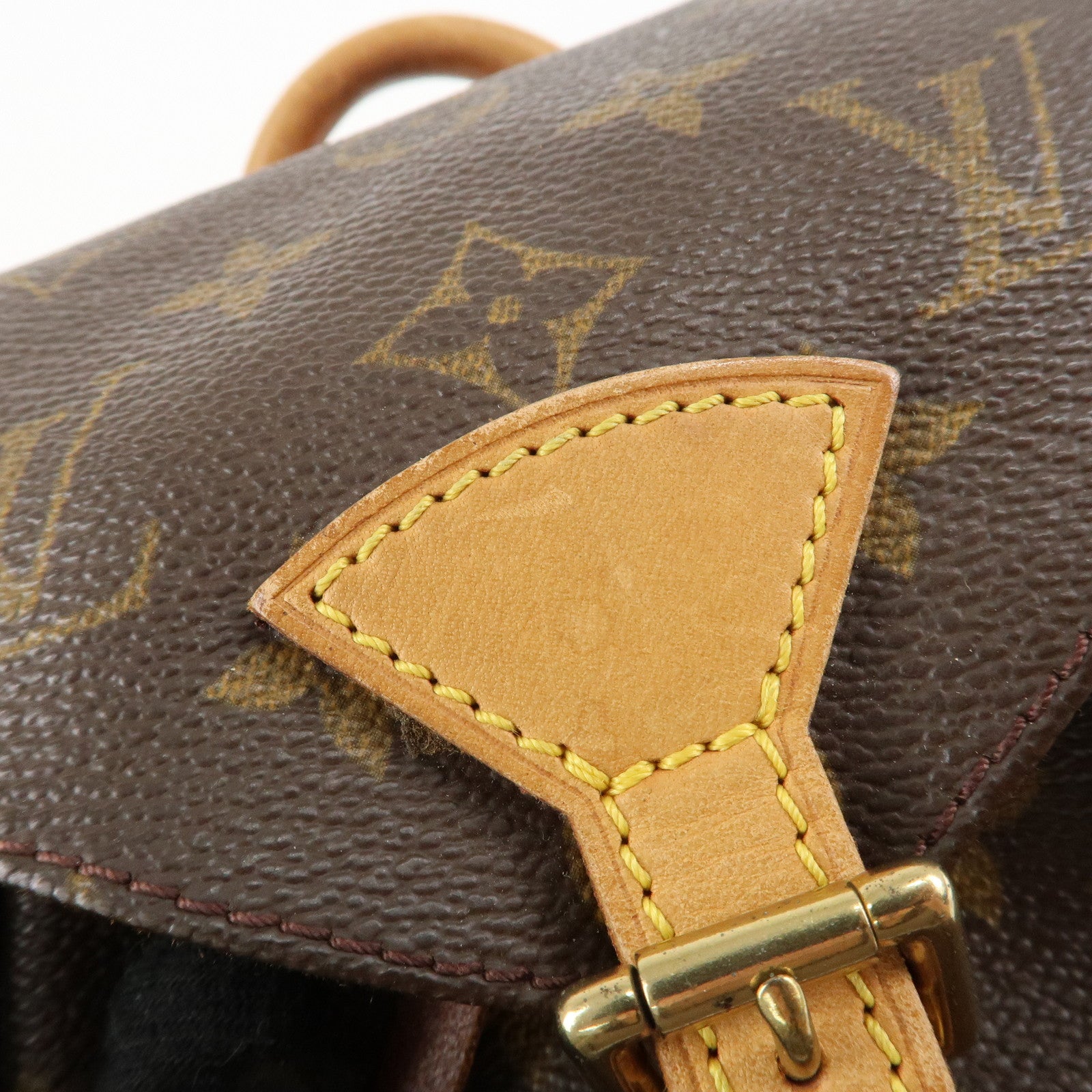 Louis Vuitton Monogram Mini Montsouris Back Pack Brown M51137 Used