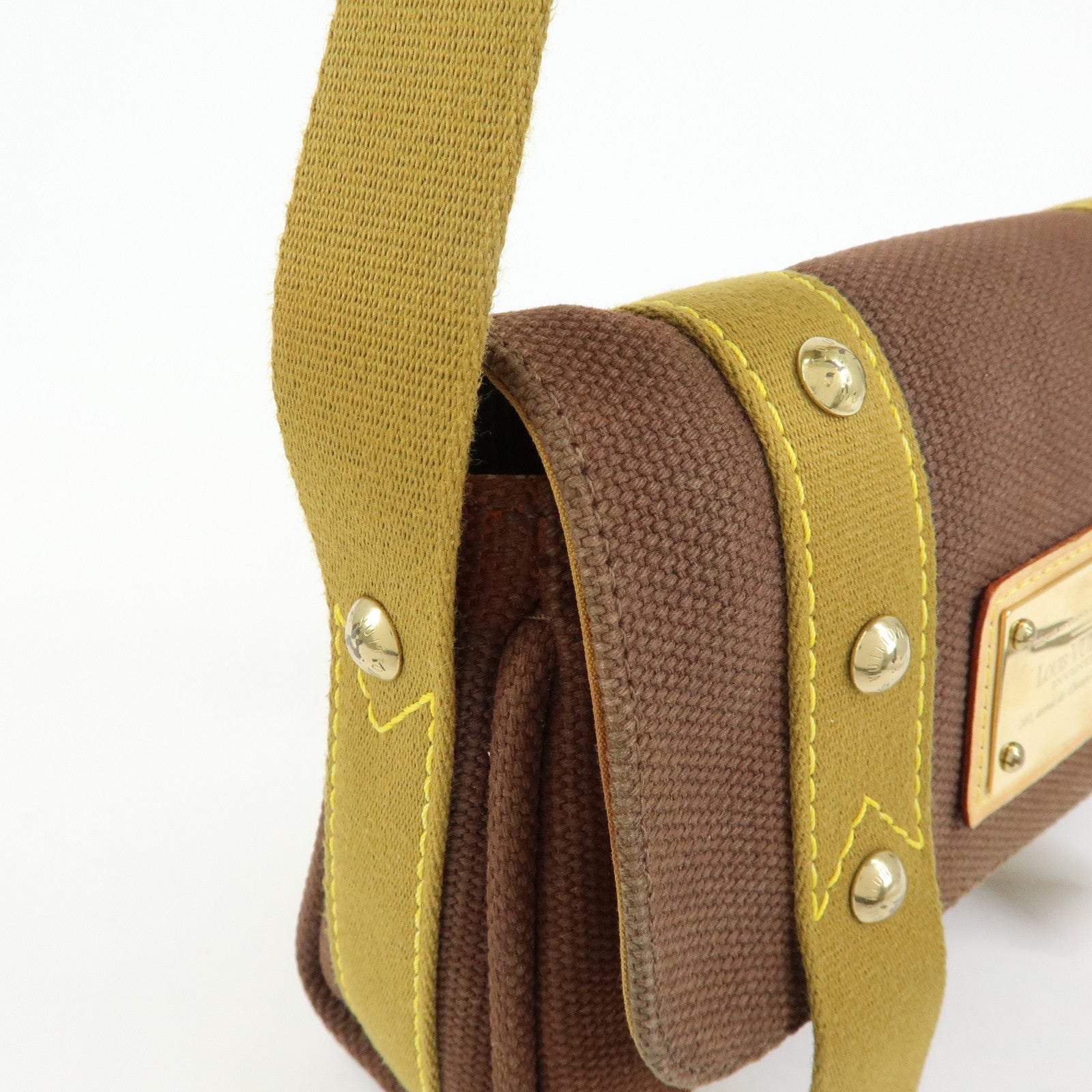 Louis Vuitton Antigua Canvas Sacre Rabat Blanc Shoulder Bag M40072