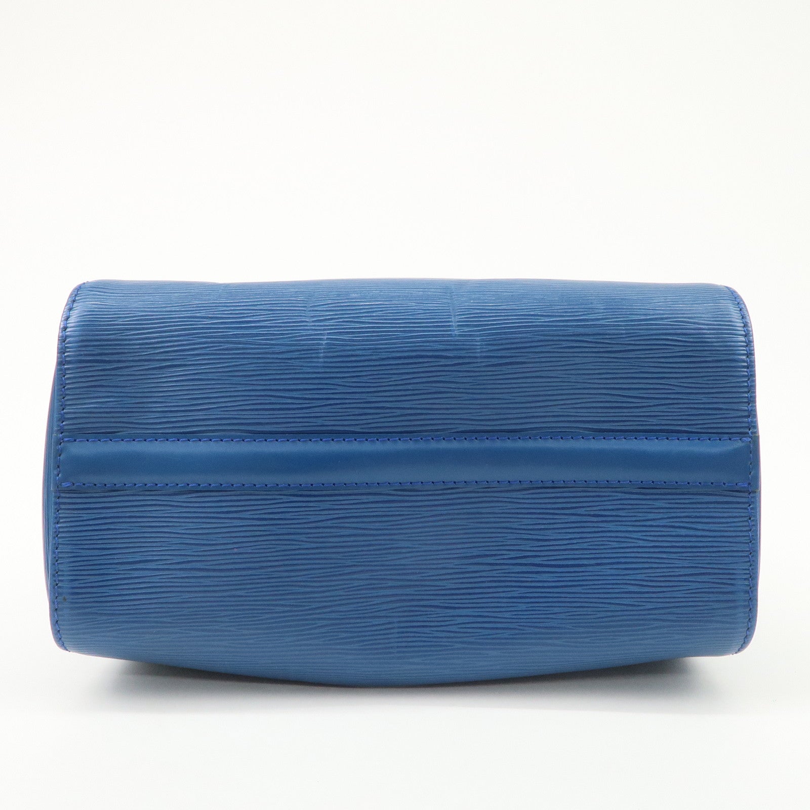 Louis Vuitton Epi Speedy 25 Hand Bag Boston Bag Blue M43015