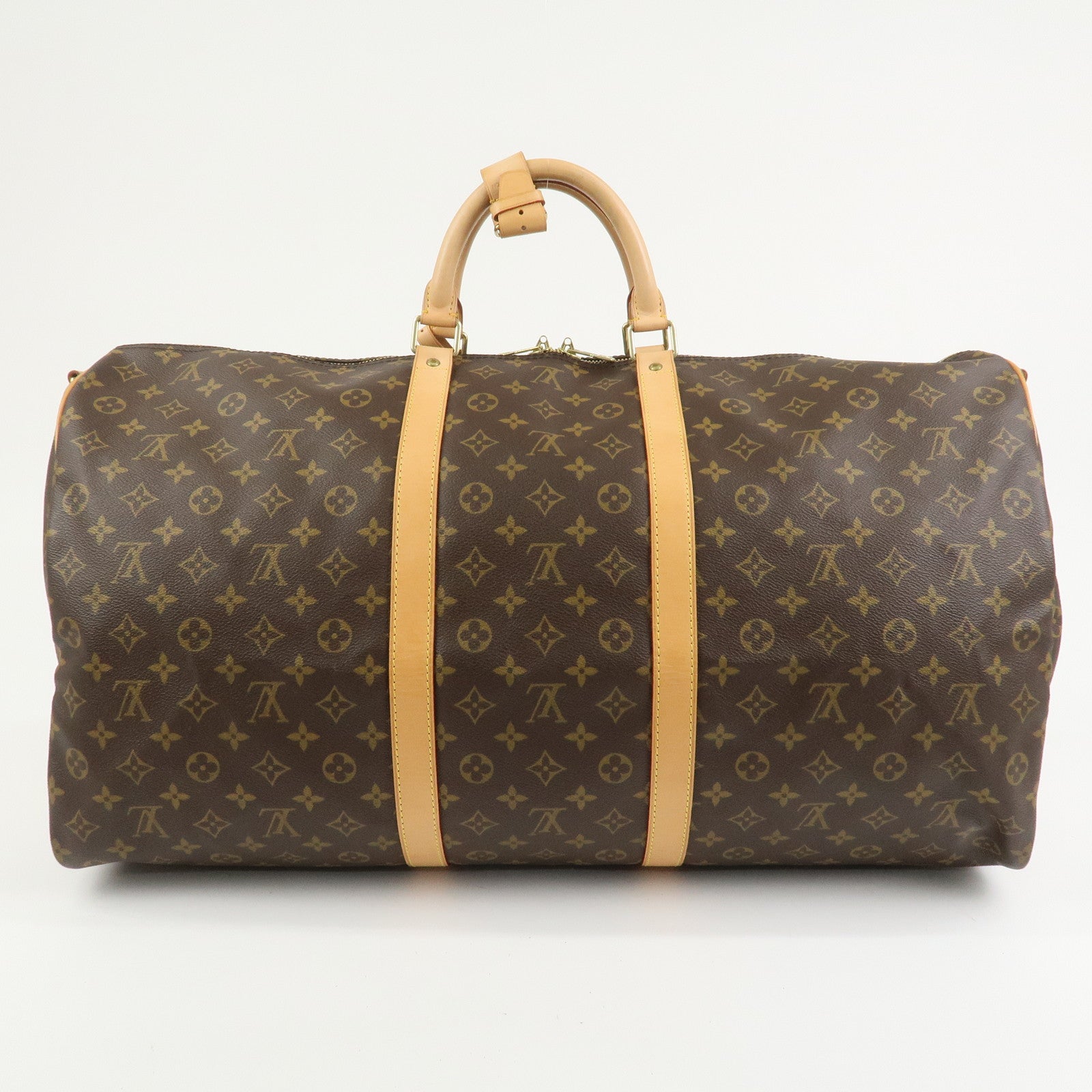 Louis Vuitton Monogram Keep All Bandouliere 60 Boston Bag M41412