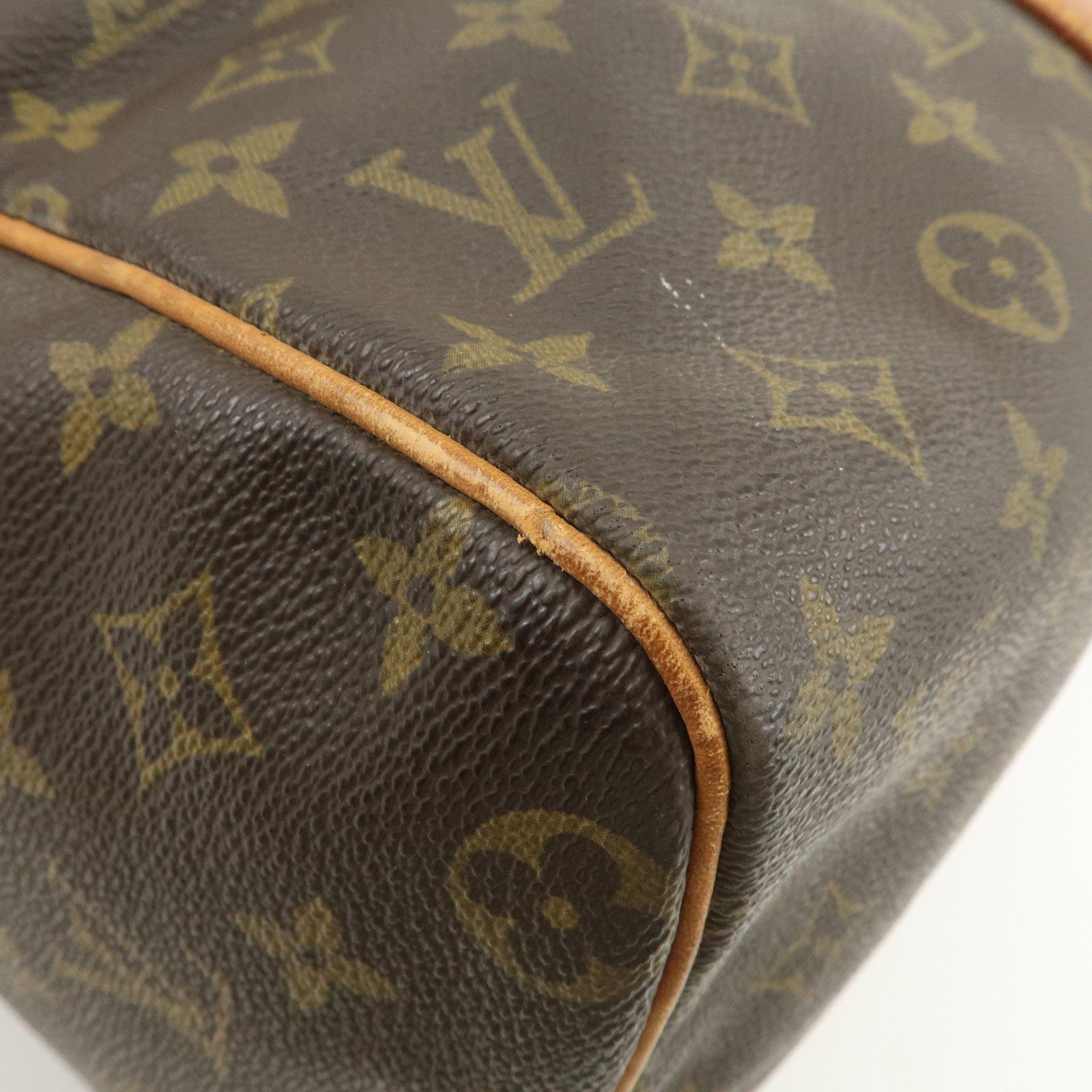 Louis Vuitton Monogram Sac Souple 45 Boston Bag Brown M41624