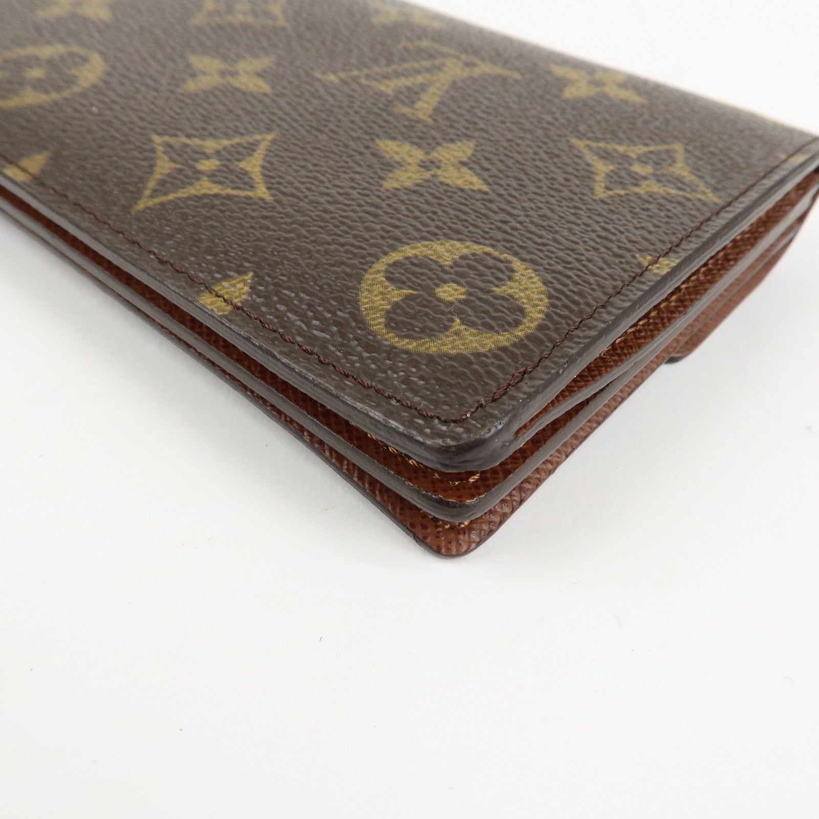 Louis Vuitton Monogram Portefeuille Accordeon Long Wallet M58008 Used
