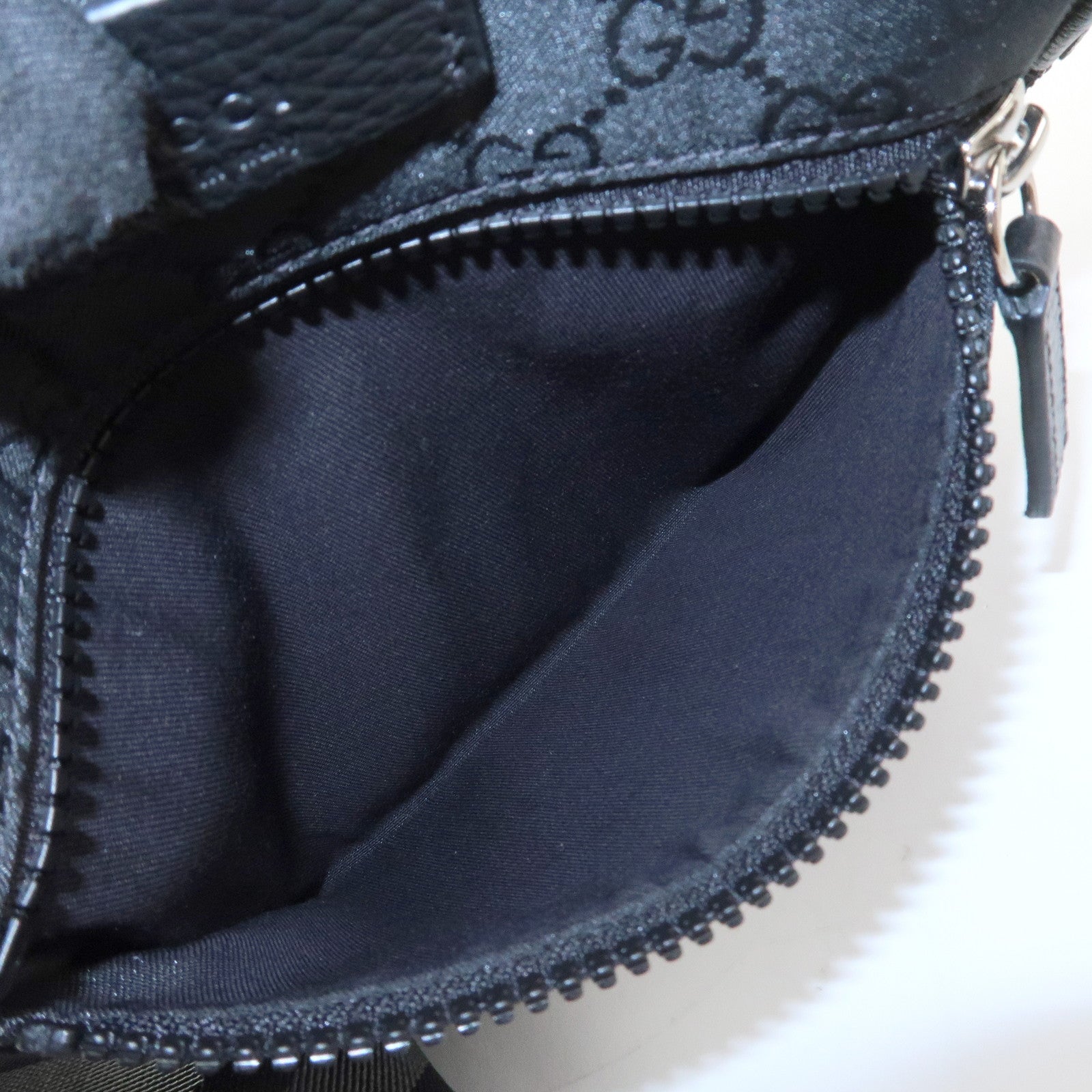 GUCCI Sherry GG Nylon Leather Shoulder Bag Crossbody Bag 449183