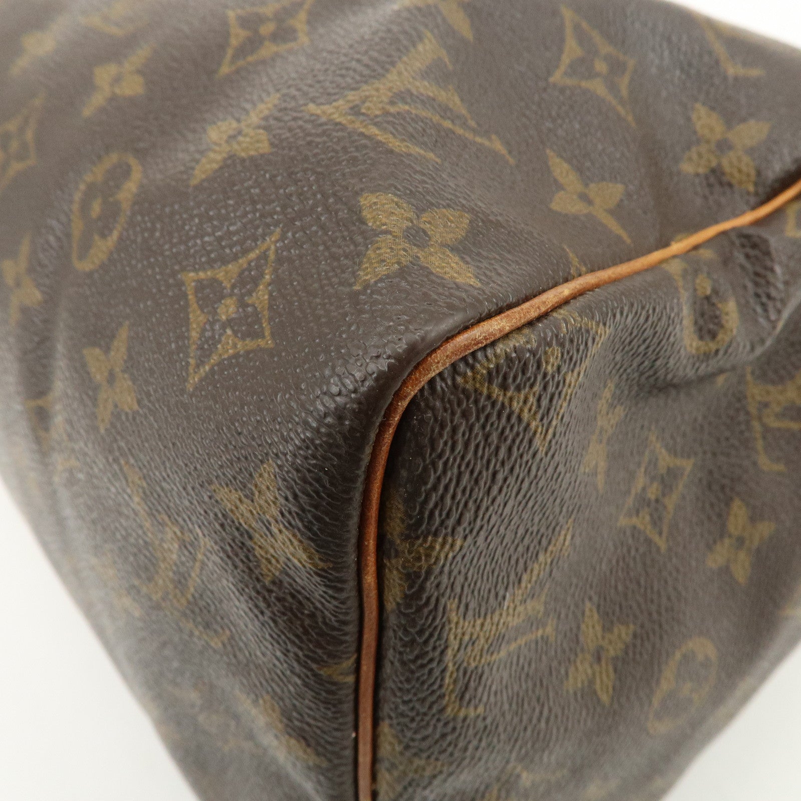 Louis Vuitton Monogram Speedy 30 Boston Bag Hand Bag Brown M41526
