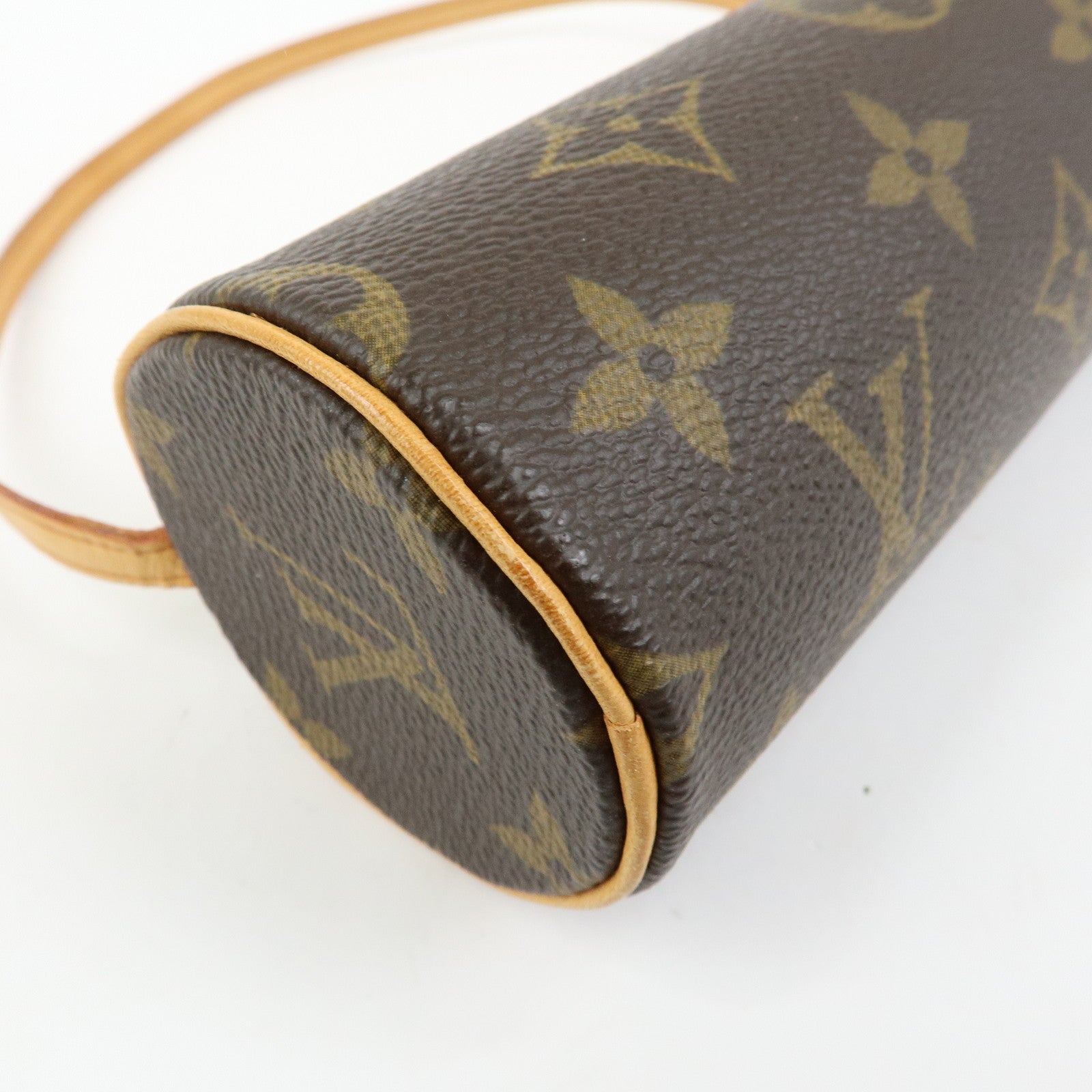 Louis Vuitton Monogram Mini Pouch for Papillon Bag Brown