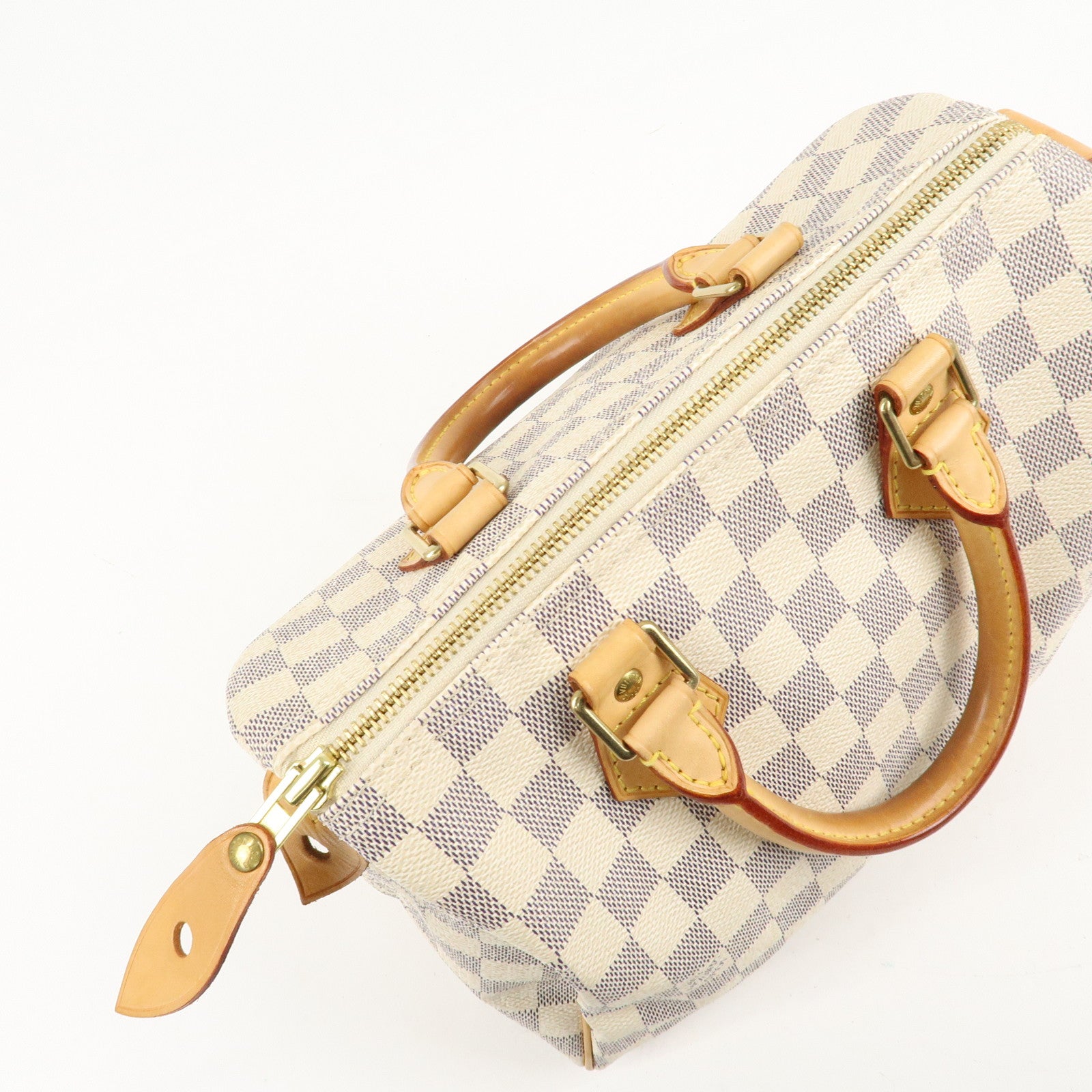 Louis Vuitton Damier Azur Speedy 25 Boston Bag Hand Bag N41534