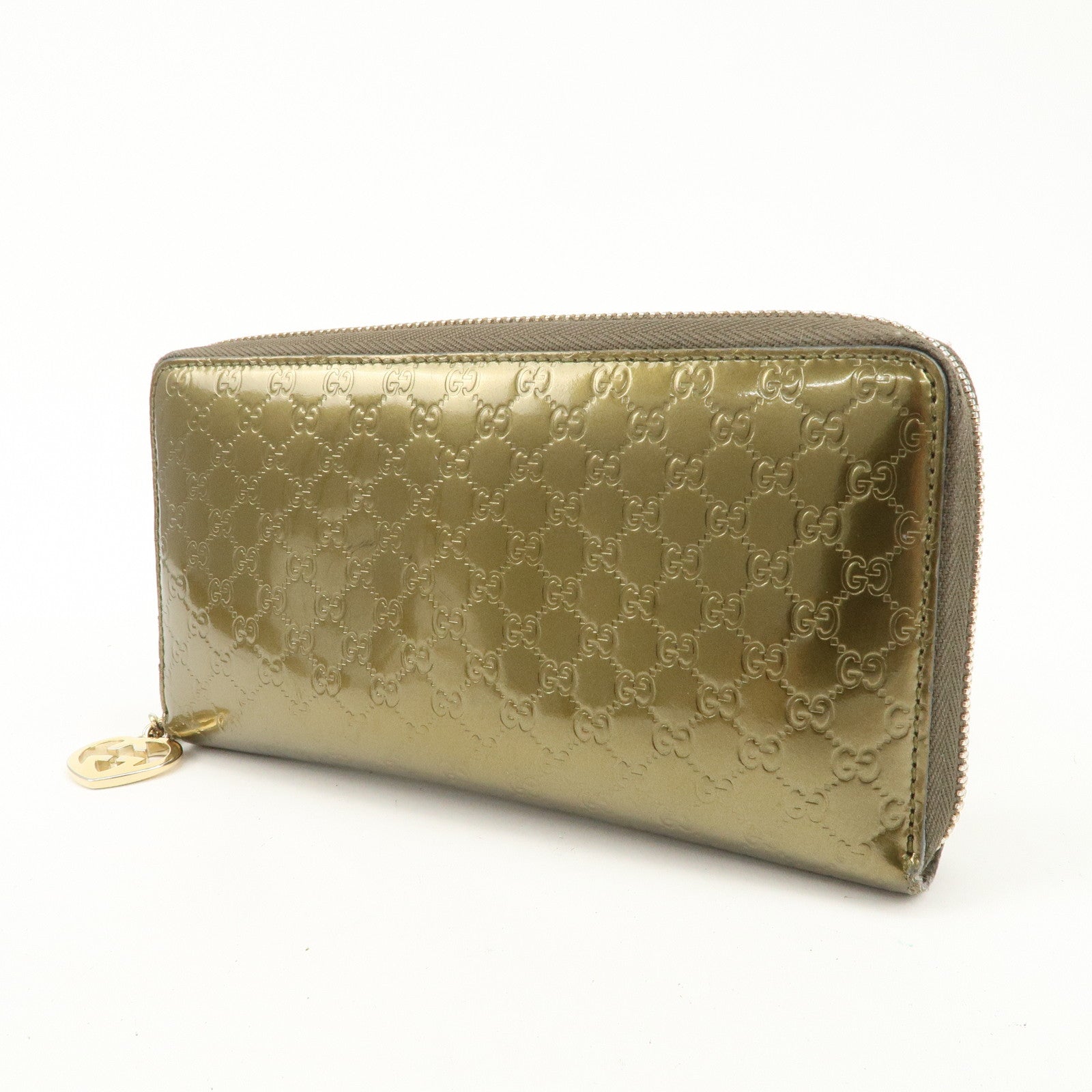 GUCCI Guccissima Set of 3 Long Wallet 143389 203618 308005 Used