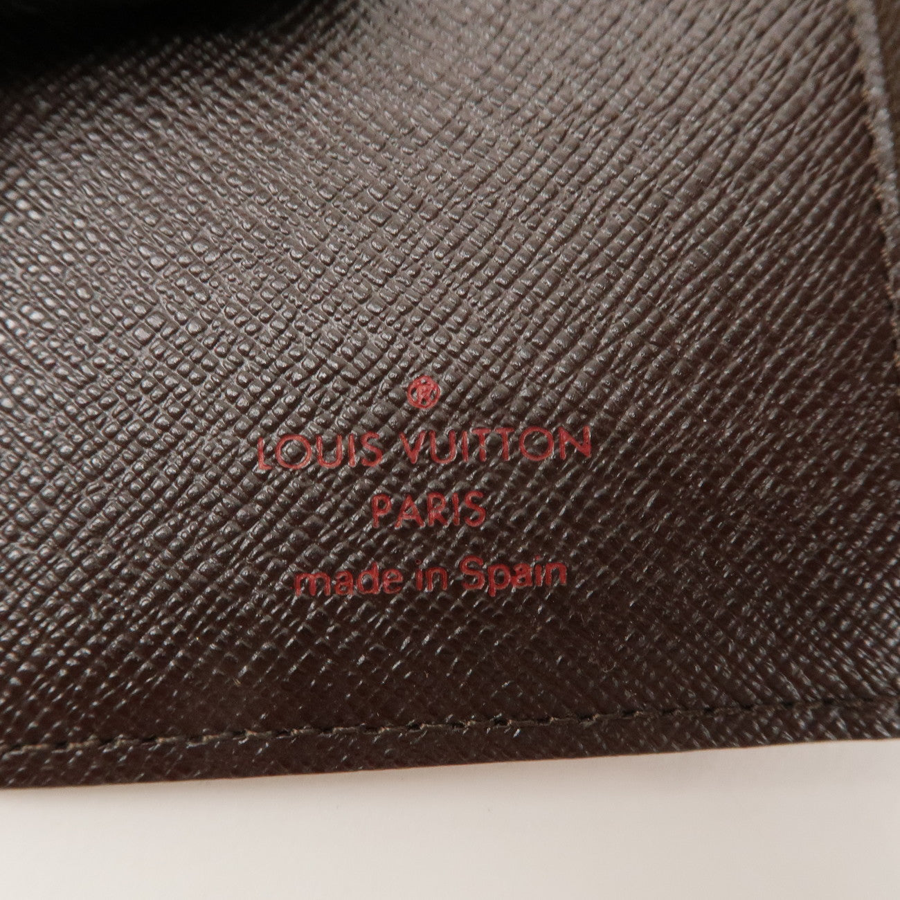 Louis Vuitton Damier Agenda PM Planner Cover Brown R20700