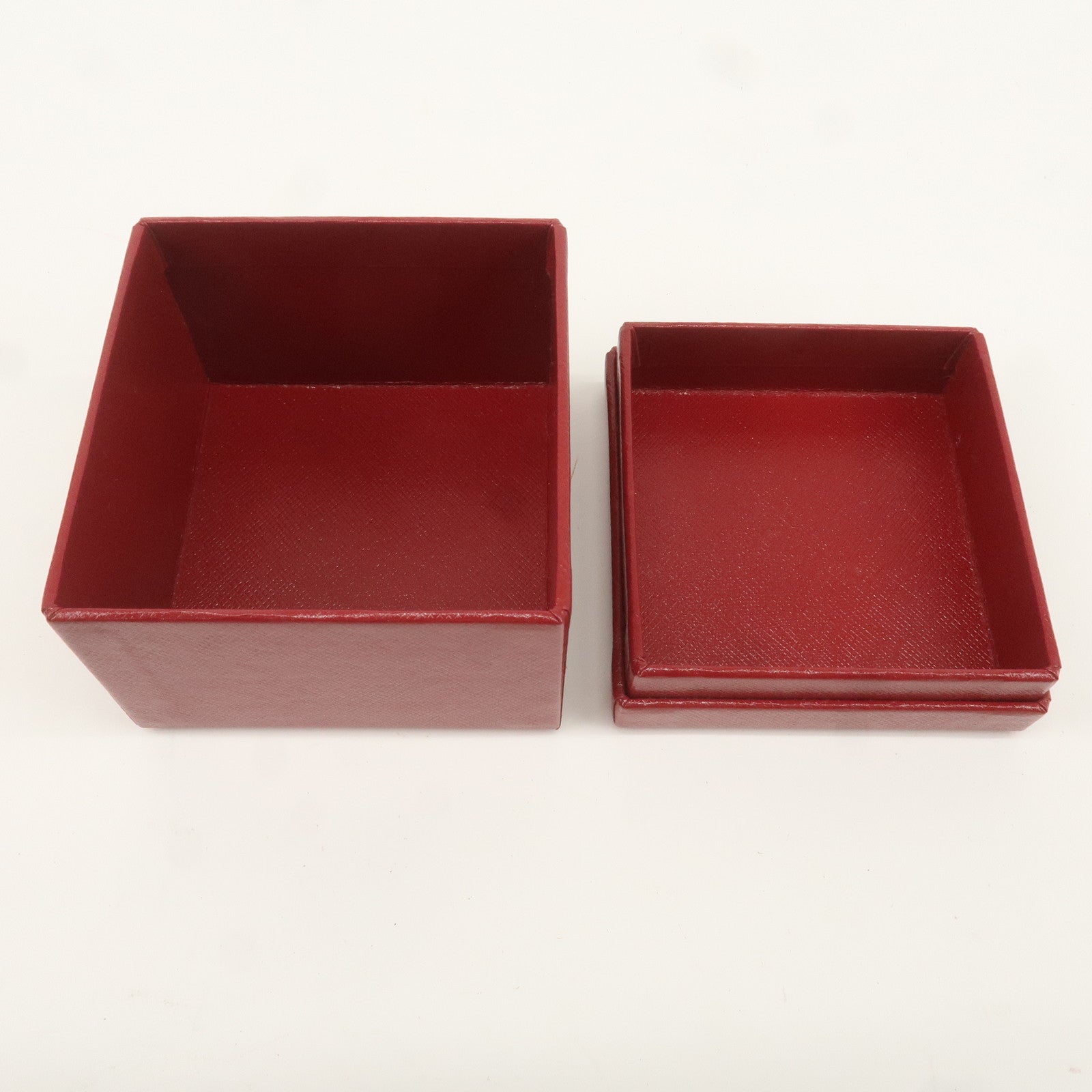 Cartier Set of 5 Ring Box Display Box Jewelry Box For Ring