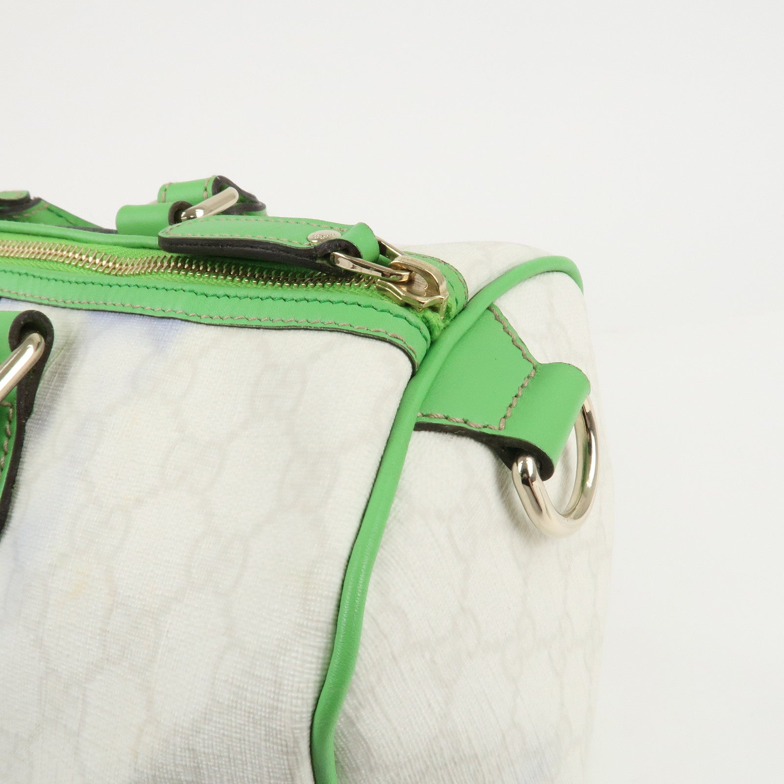 GUCCI JOY Line GG Supreme Leather Boston Bag 189895