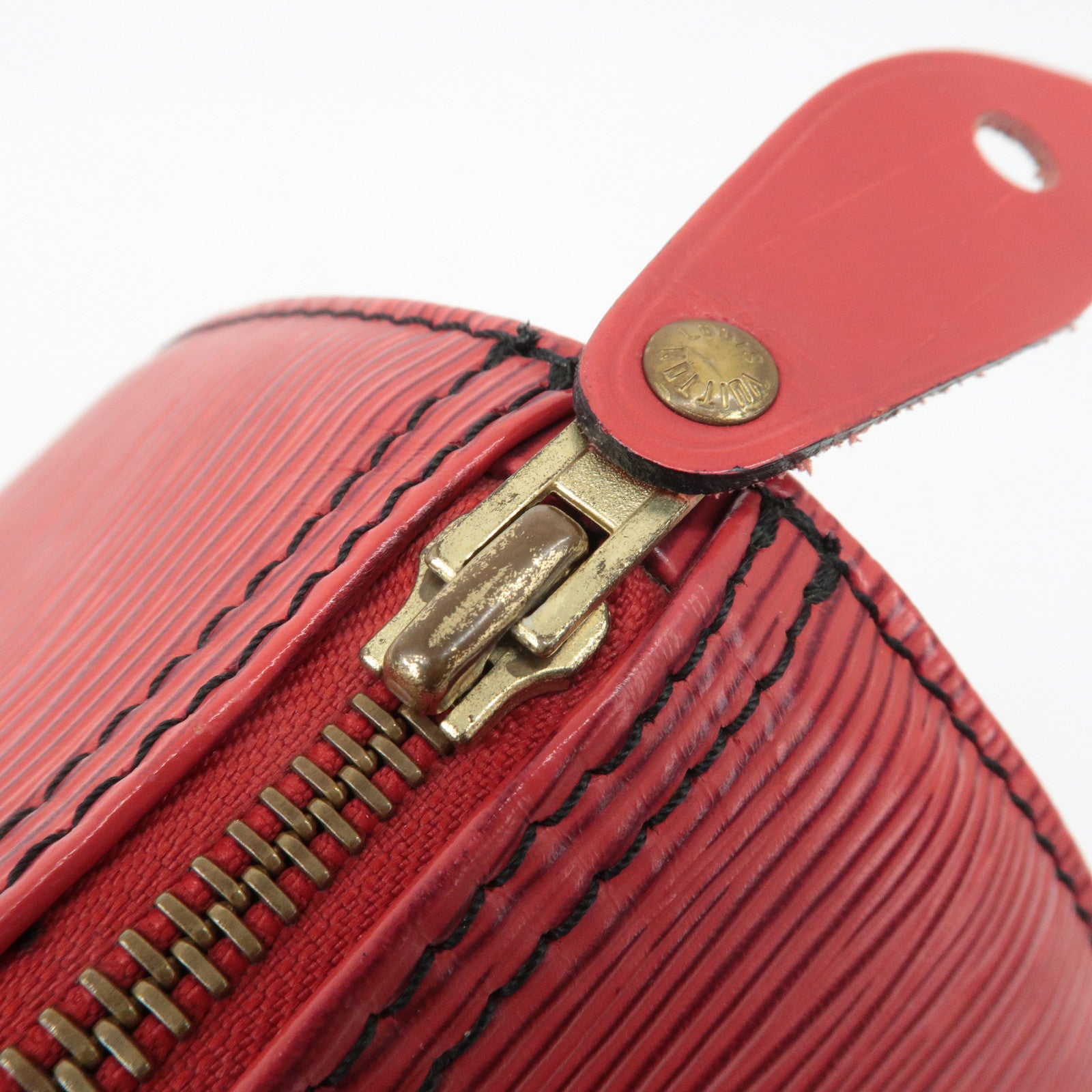 Louis Vuitton Epi Speedy 25 Hand Bag Castilian Red M43017