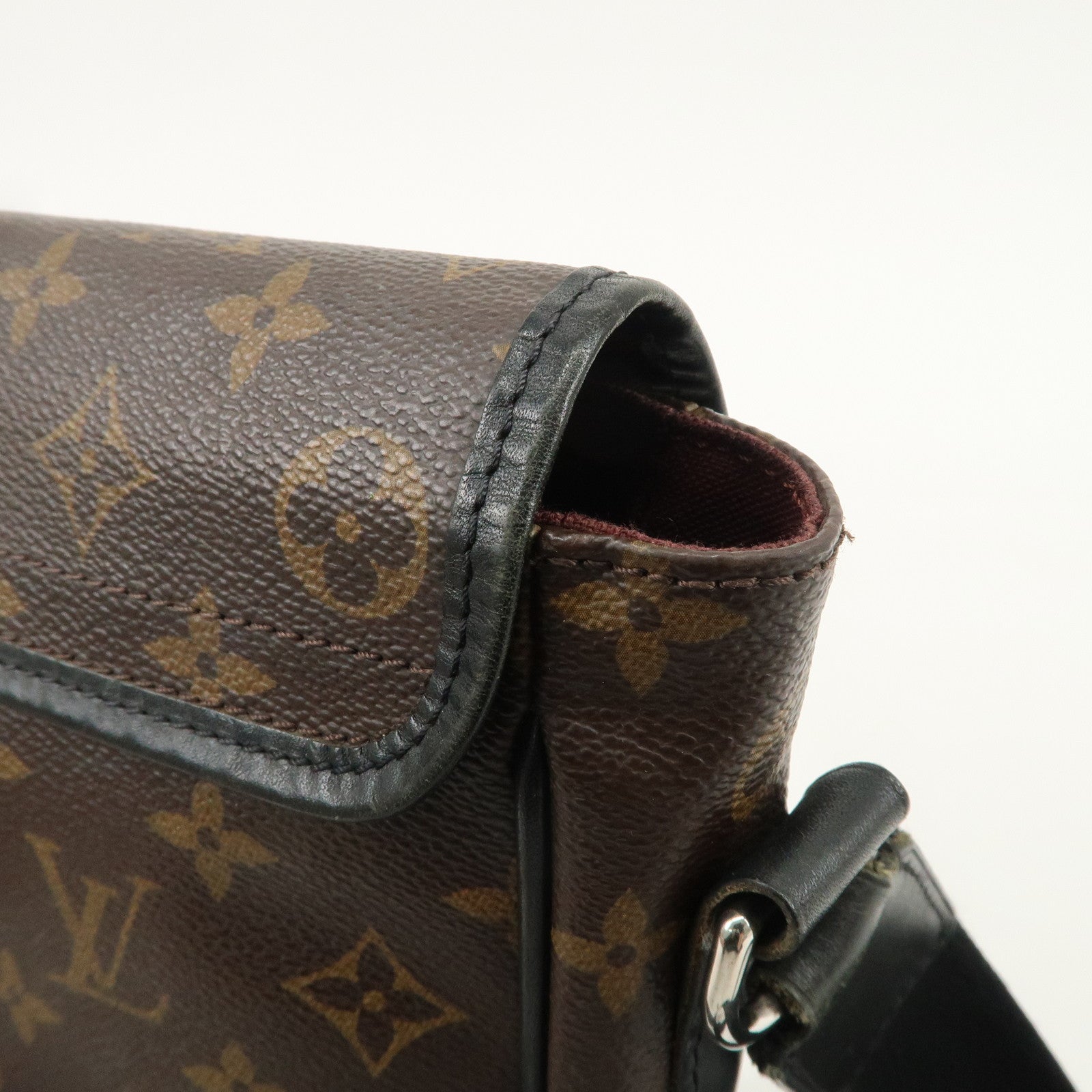 Louis Vuitton Monogram Macassar Bass PM Shoulder Bag M56717